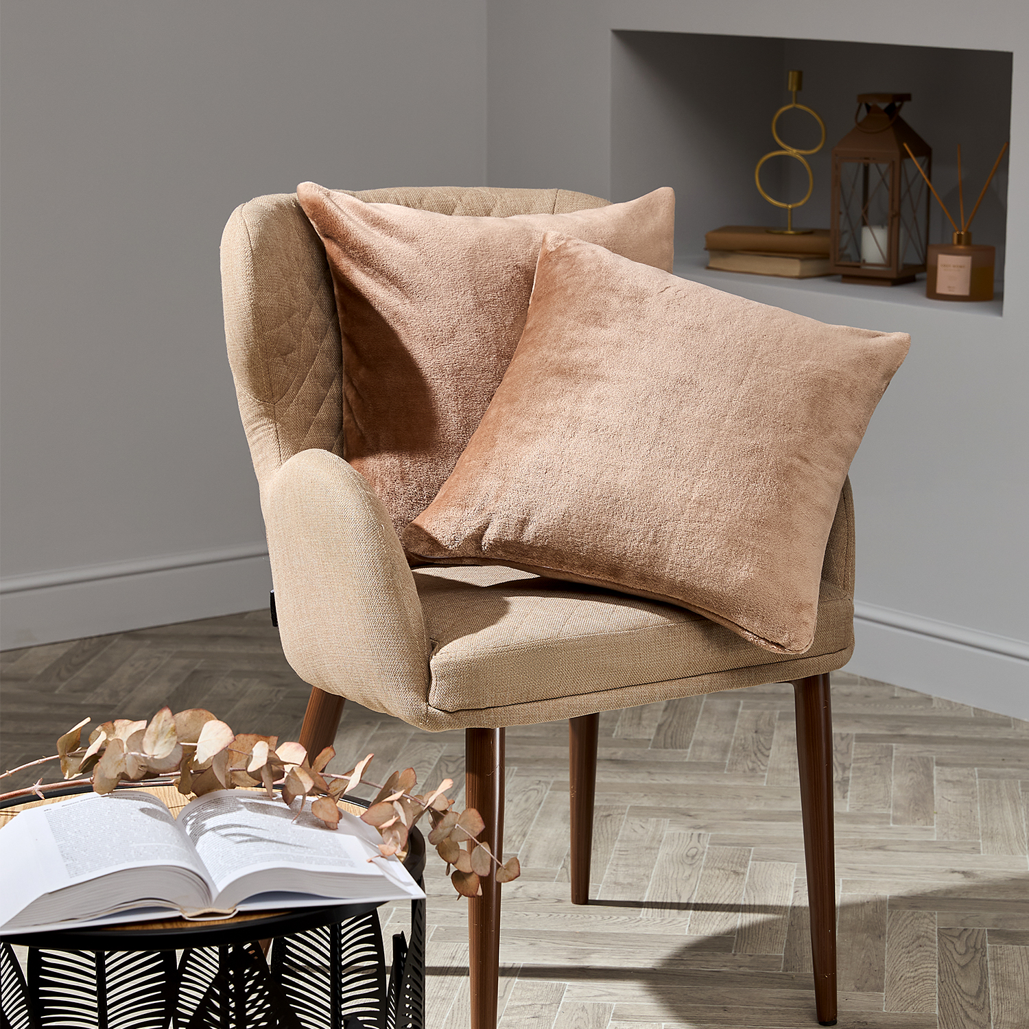 Наволочка декоративная Supersoft, карамель - фото № 4