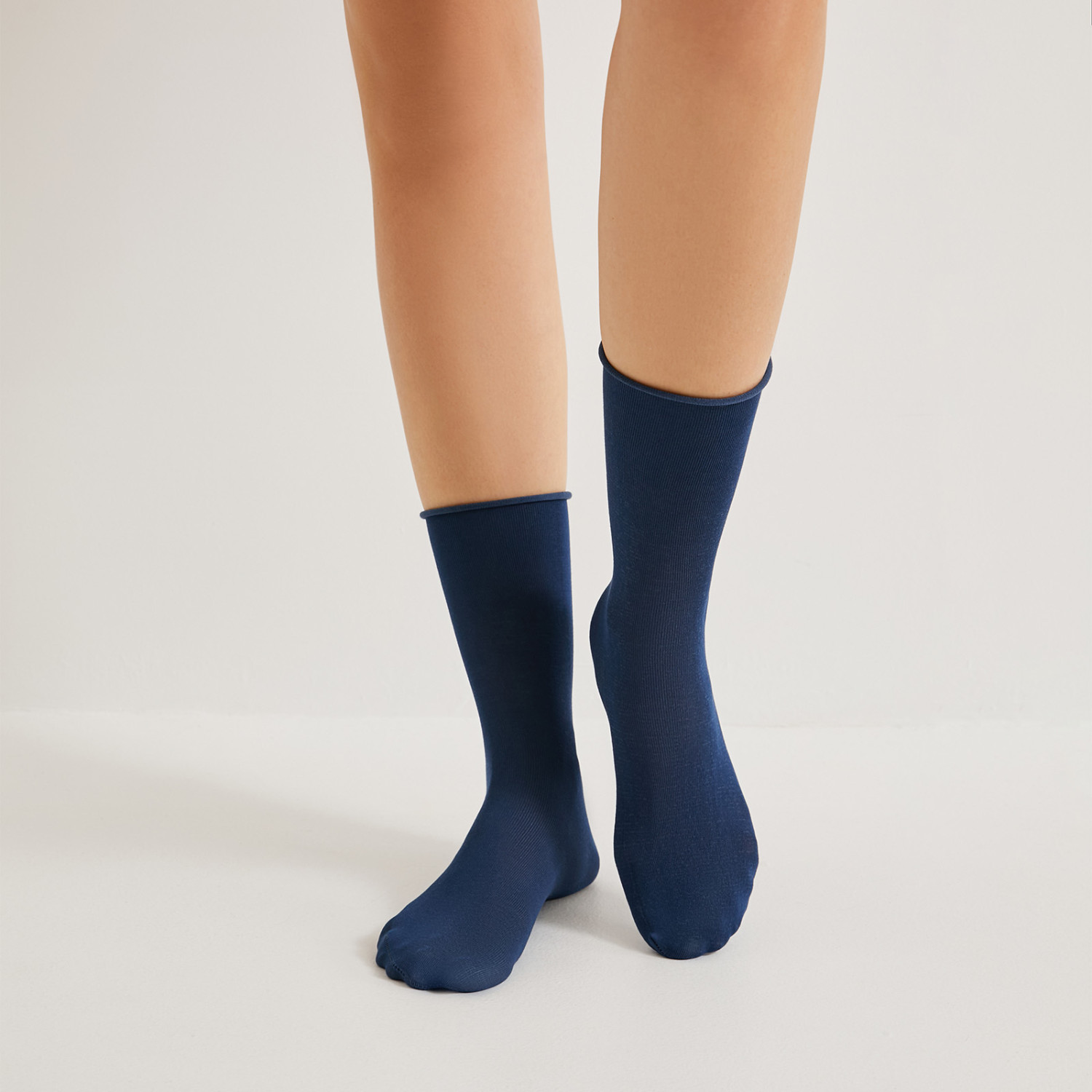 Носки Аванта, синие/розовые - фото № 2