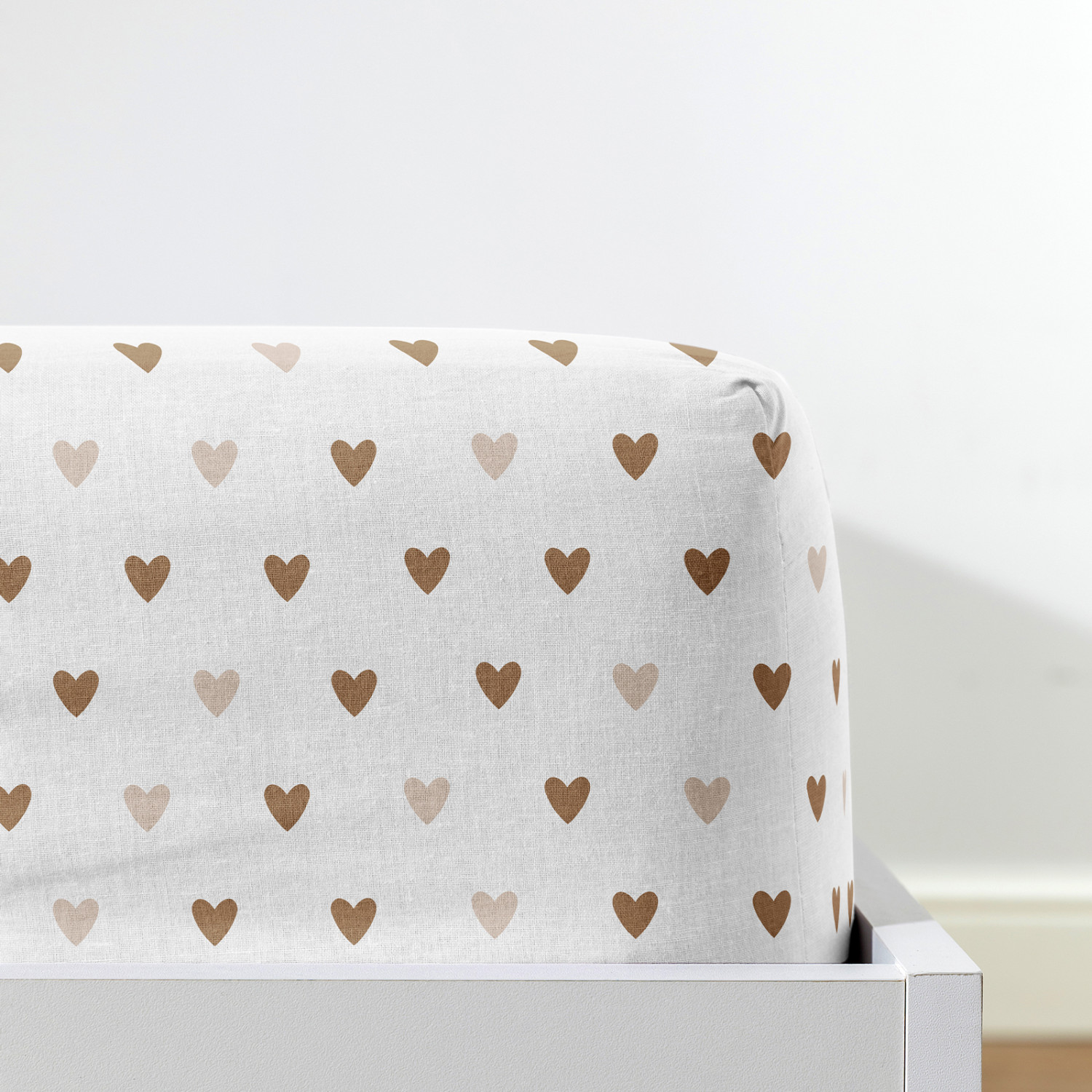 Простыня на резинке Amore mio brown