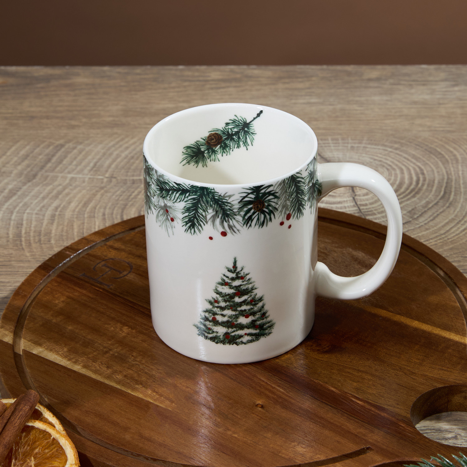 Кружка Christmas tree - фото № 2