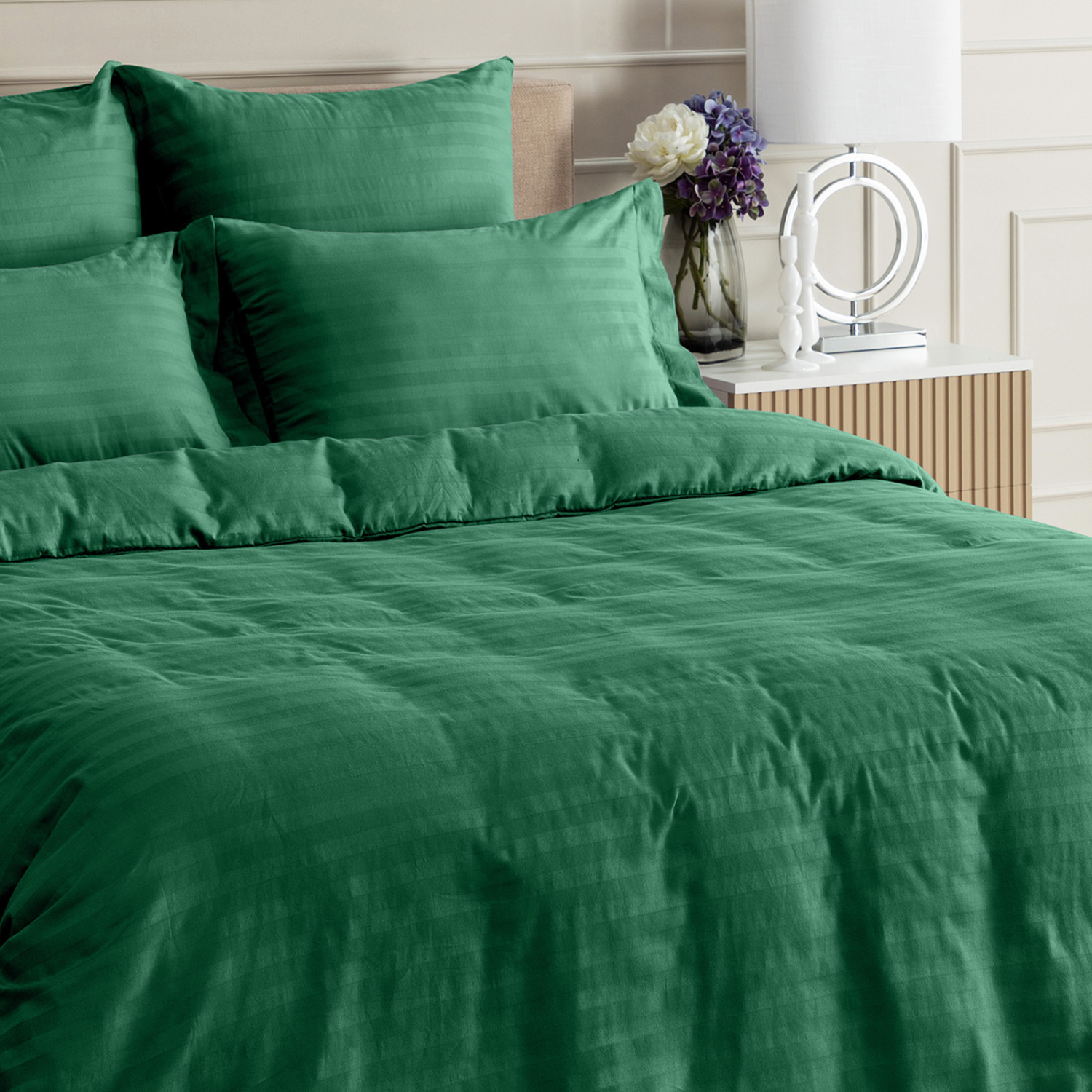 Постельное белье Dark Teal - фото № 3