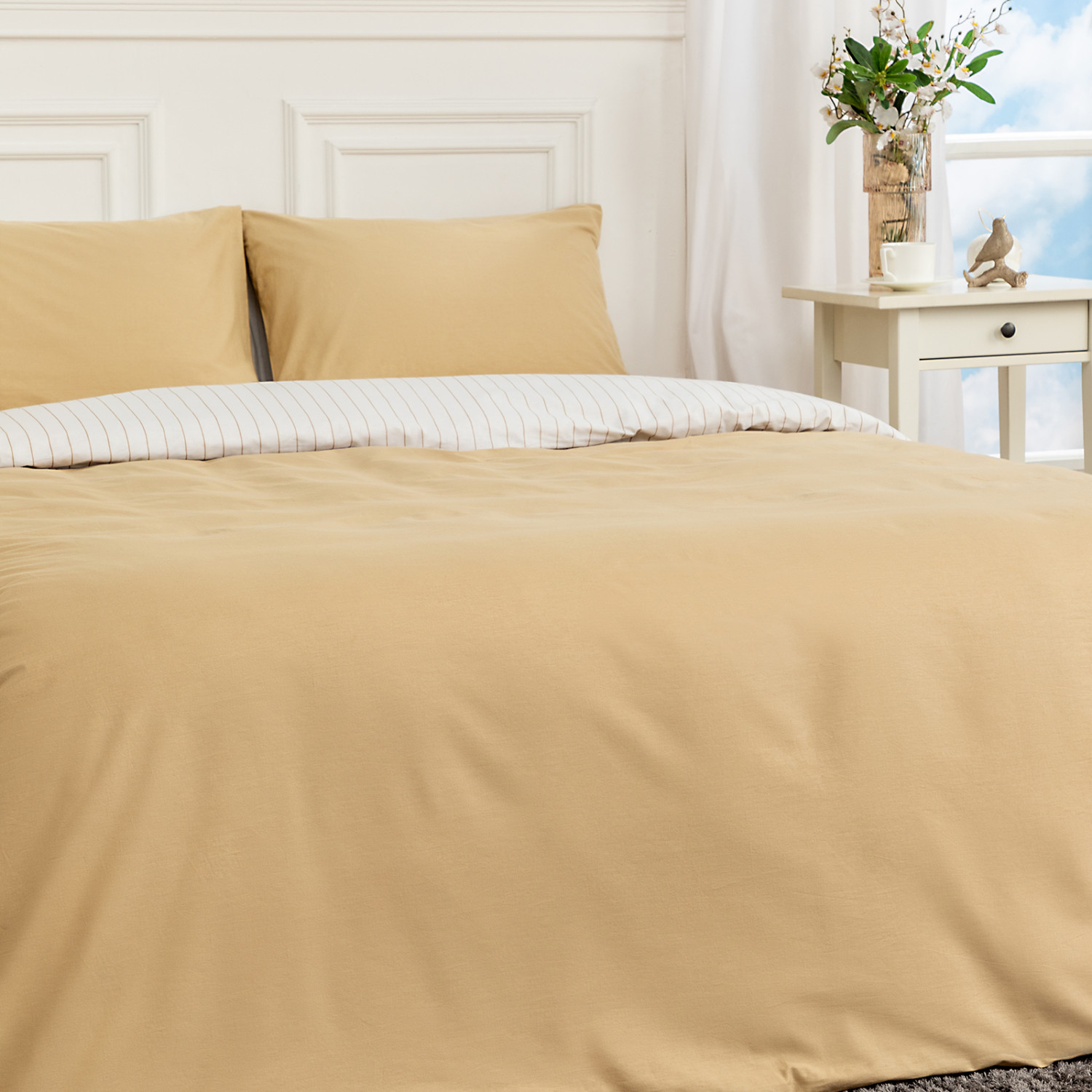 Постельное белье Amber stripe - фото № 5