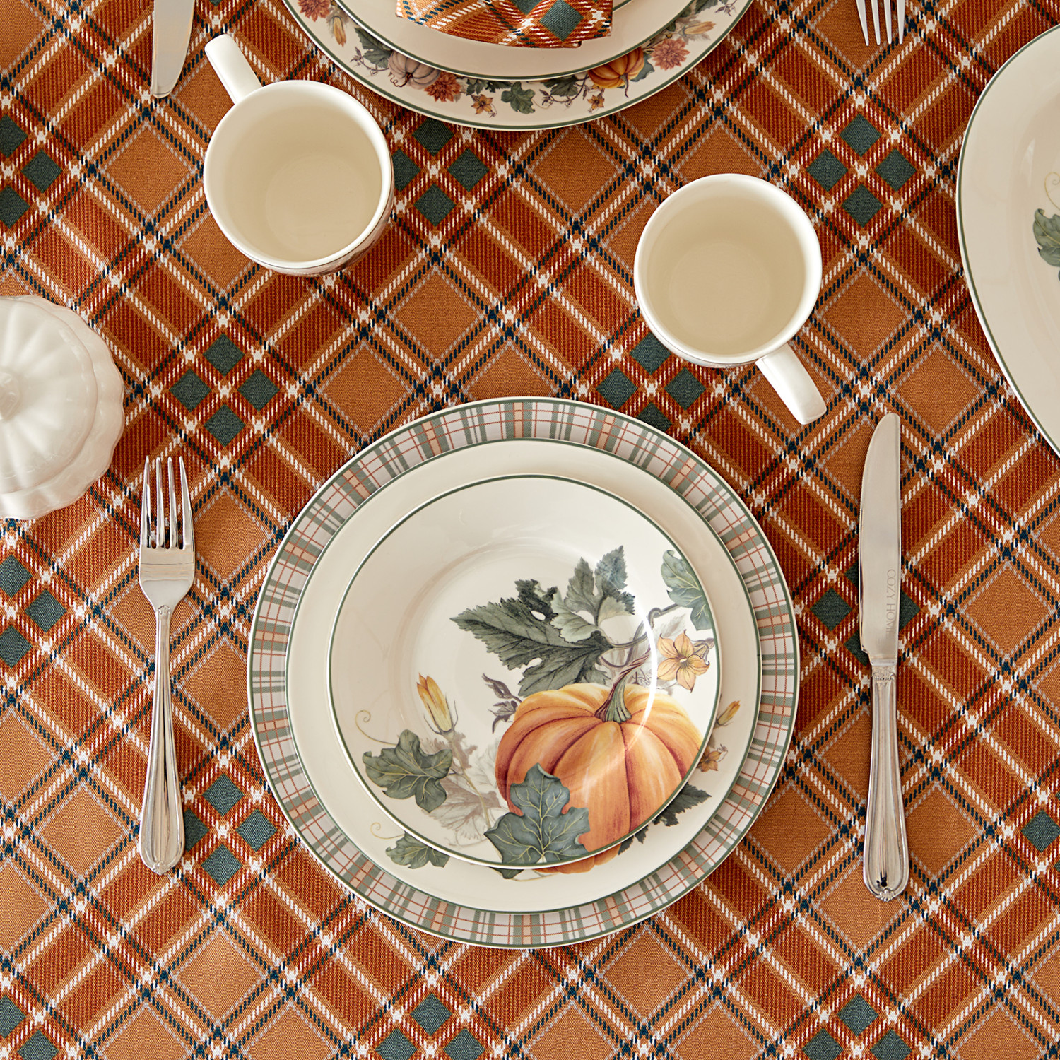 Тарелка Листопад/Autumn falls II - фото № 11