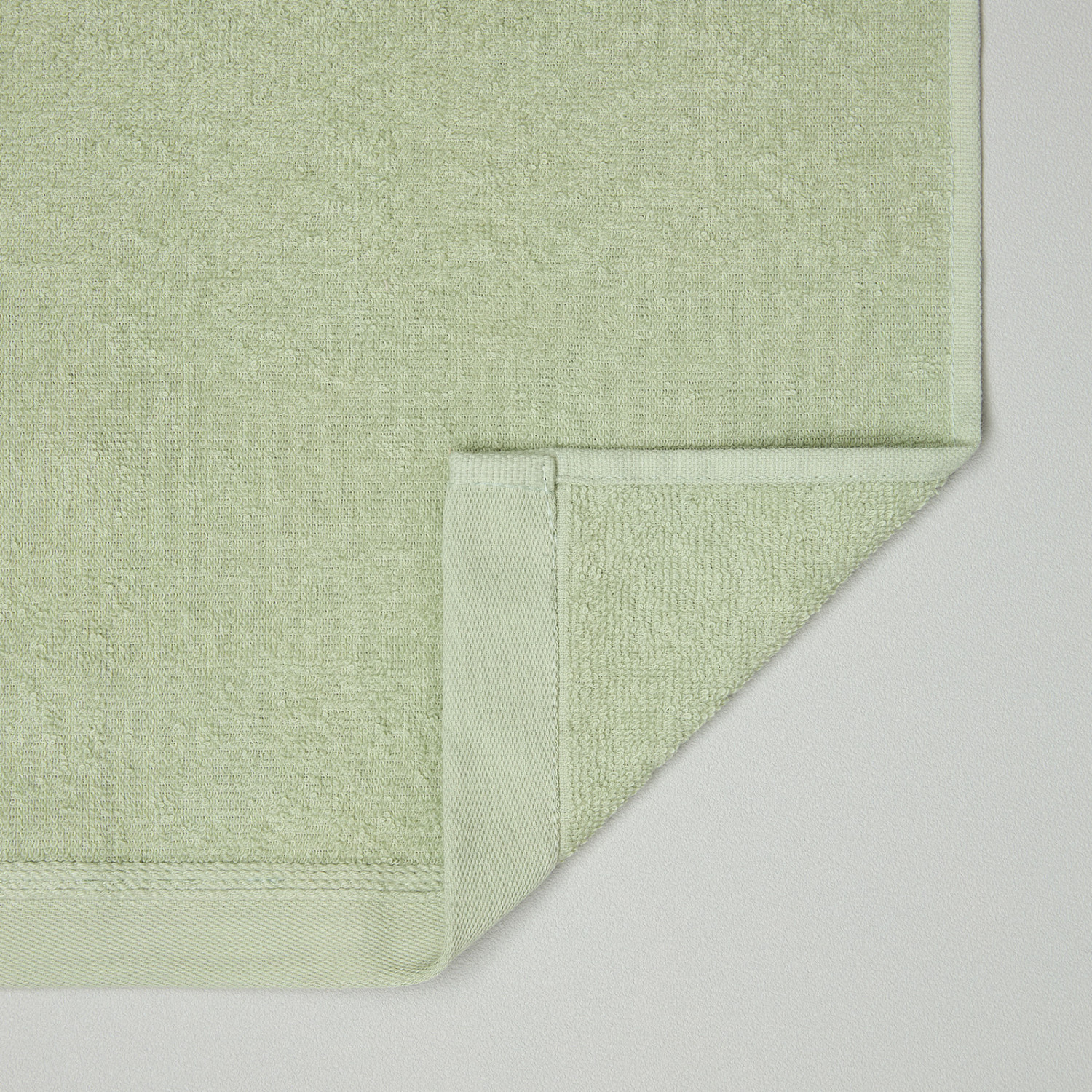 Комплект махровых салфеток Джино/Gino, зеленый - фото № 3
