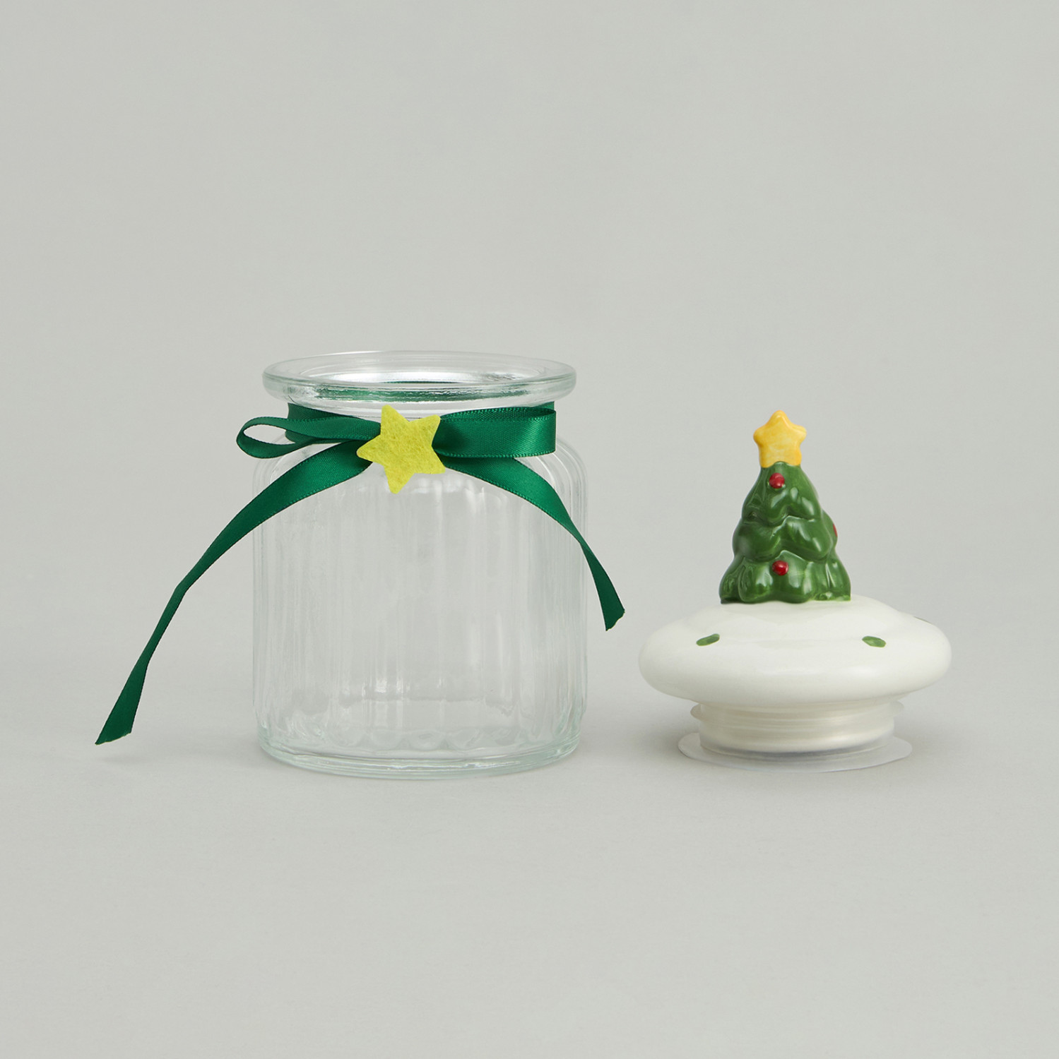 Емкость для хранения Рождественский джем/Christmas jam, елка II - фото № 6