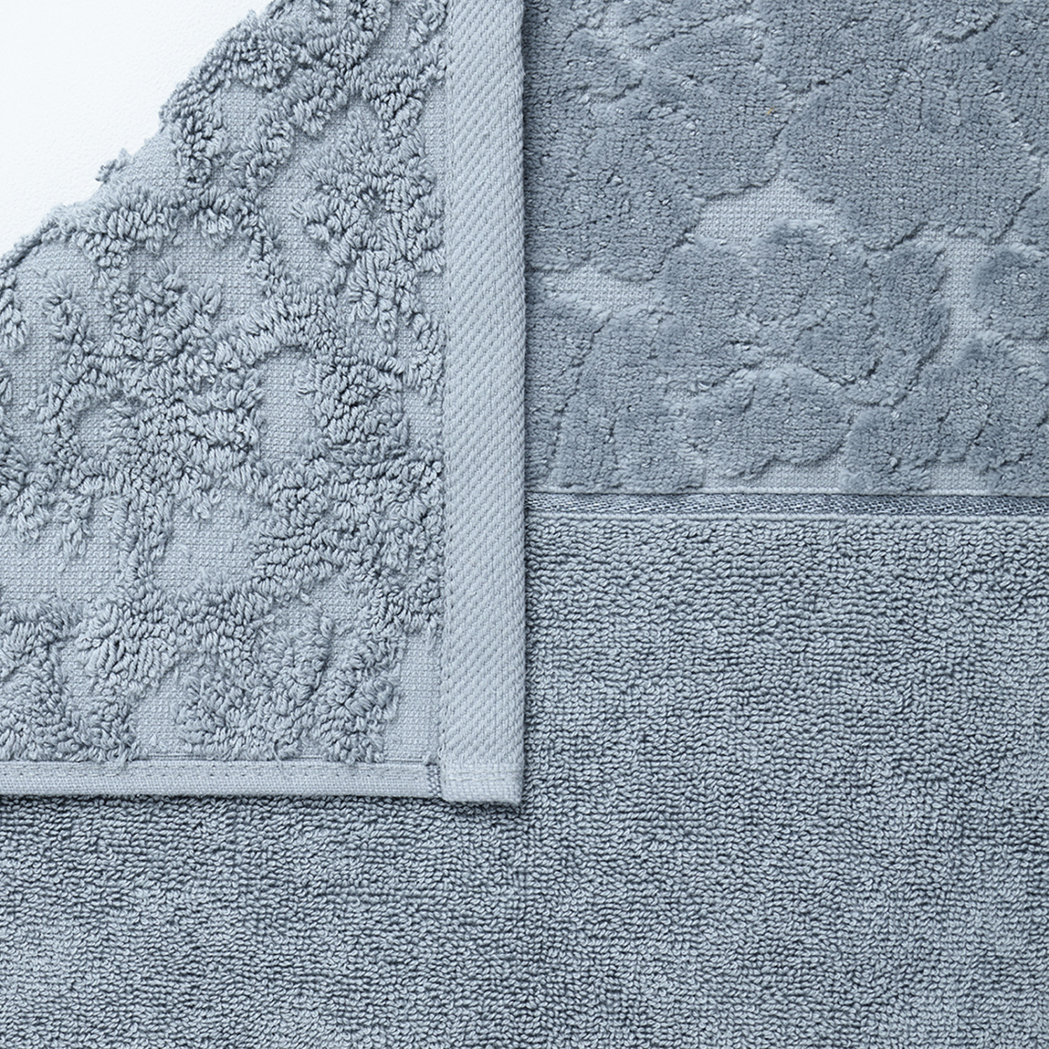 Полотенце махровое Licia, голубое - фото № 2