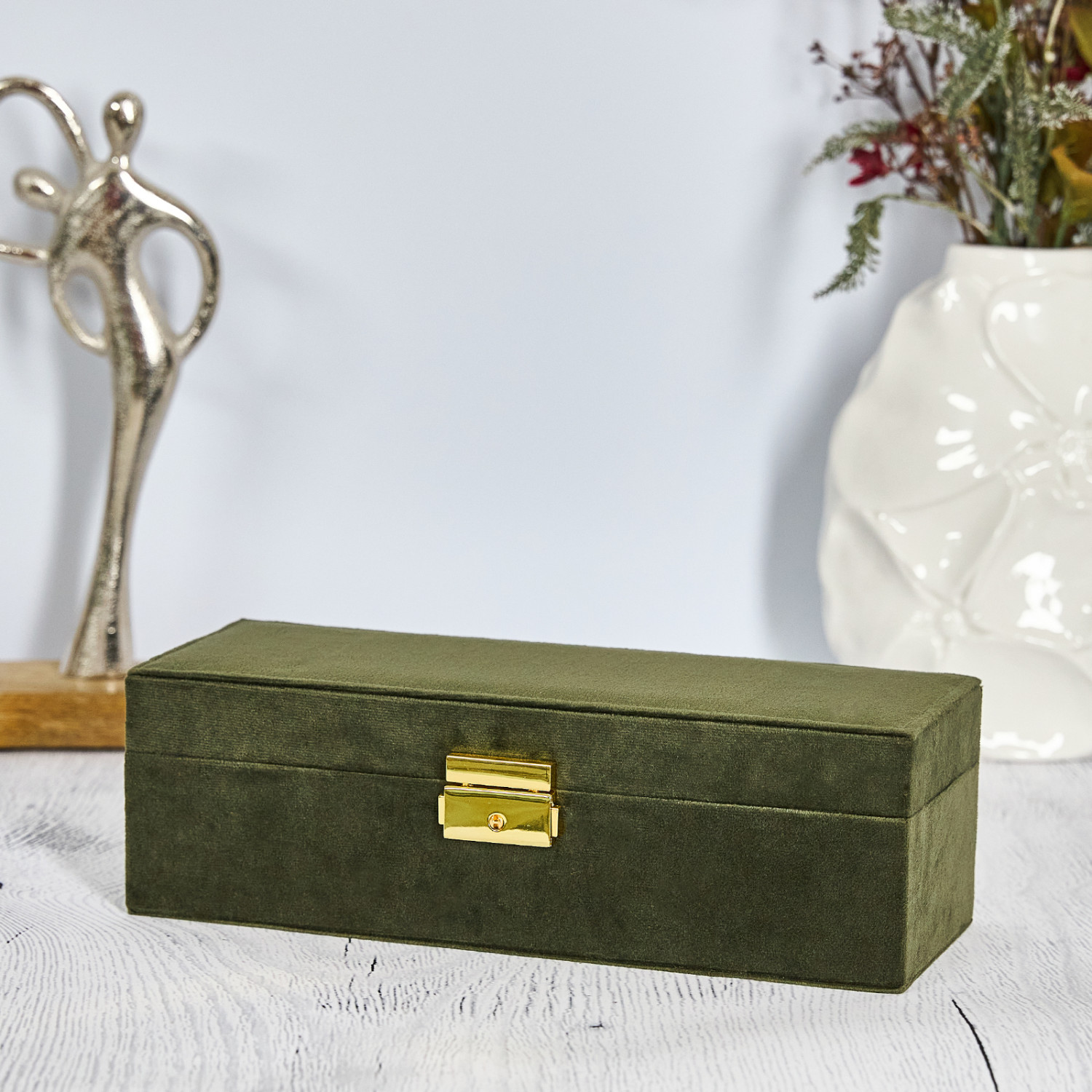 Шкатулка Puntarazzi, зеленая