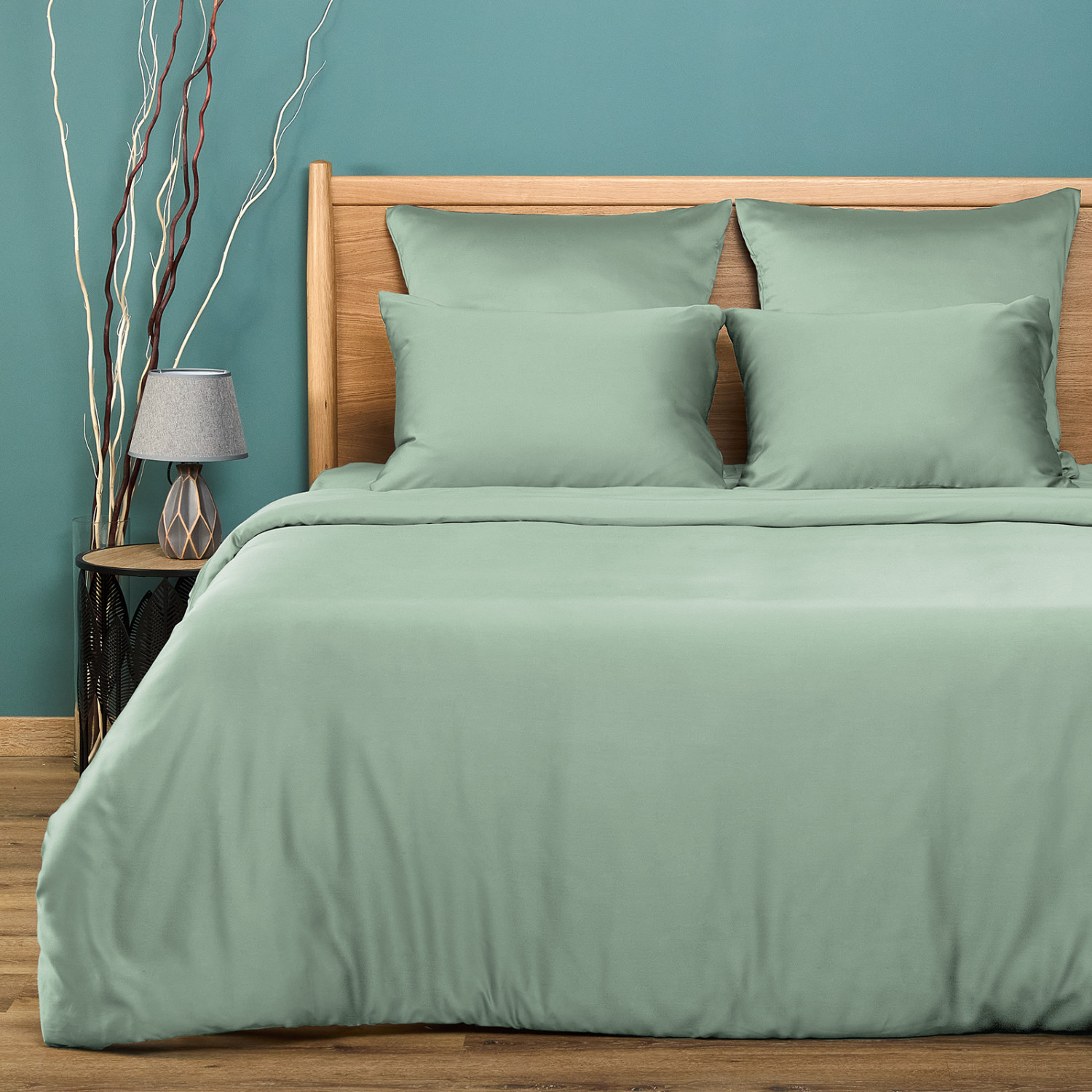 Постельное белье Moss green - фото № 3