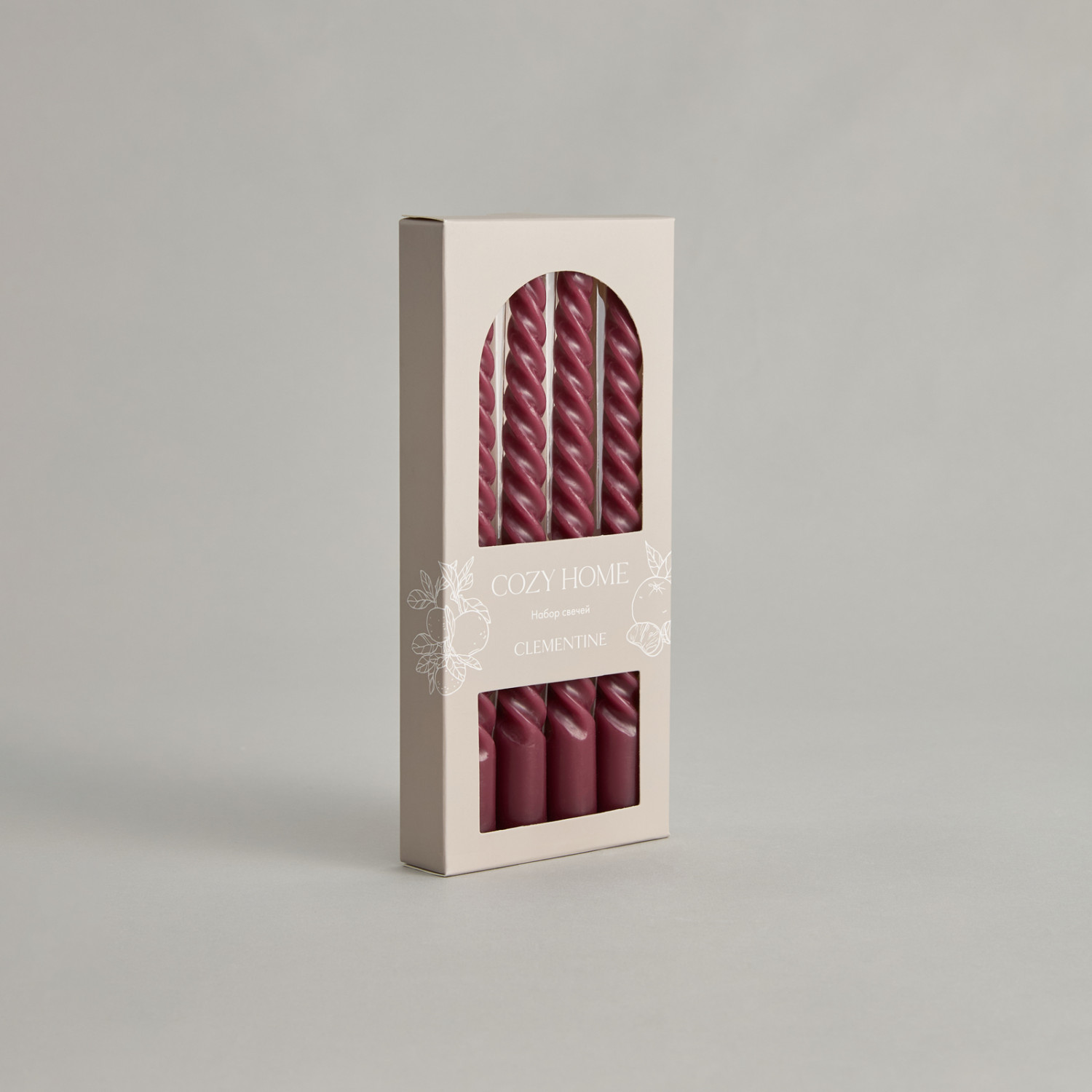 Набор свечей Клементин/Clementine III - фото № 4