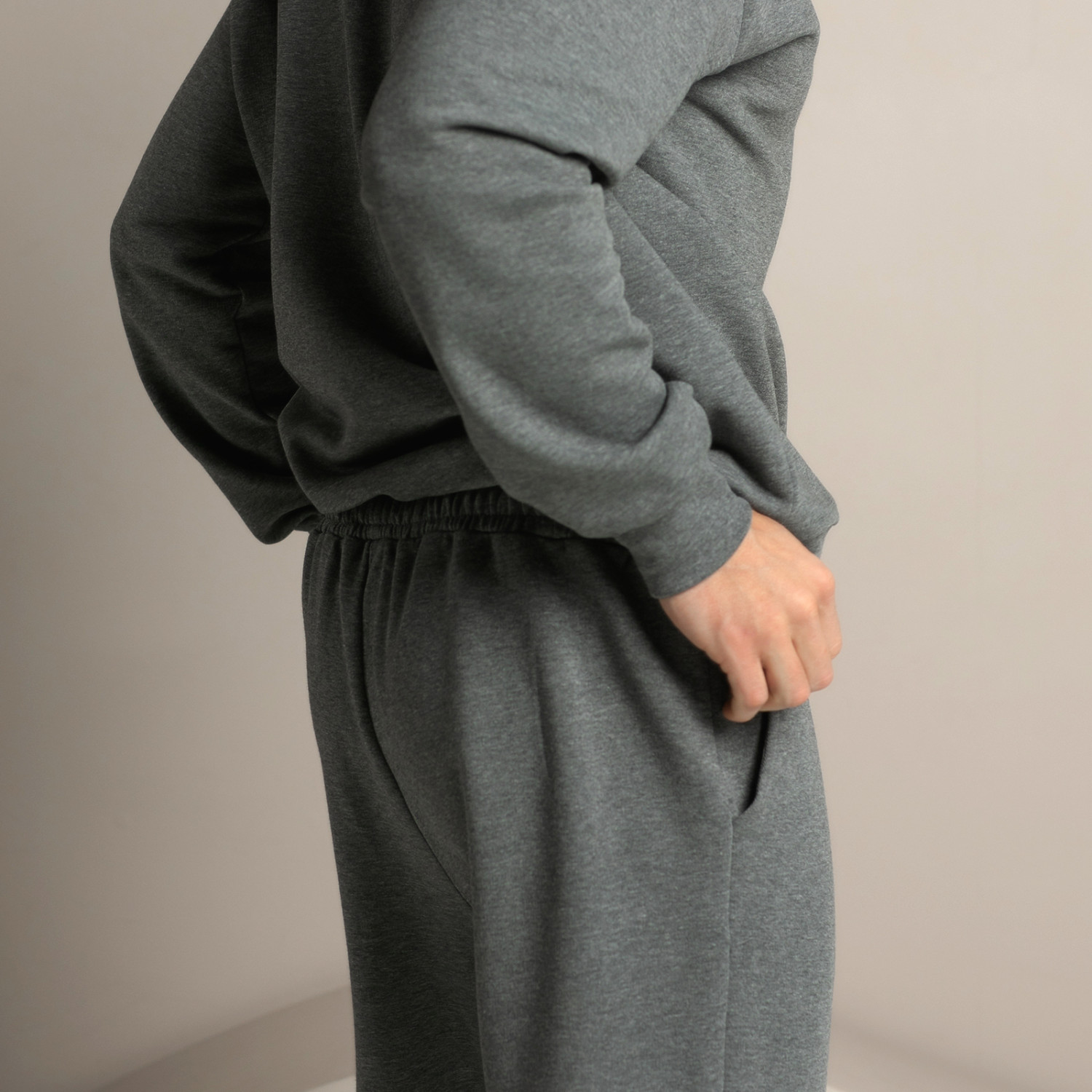 Брюки Massimo men, серые прямые - фото № 5