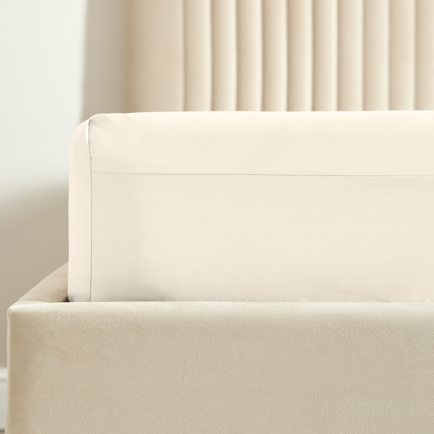 Простыня на резинке Песок/Sabbia - фото № 2