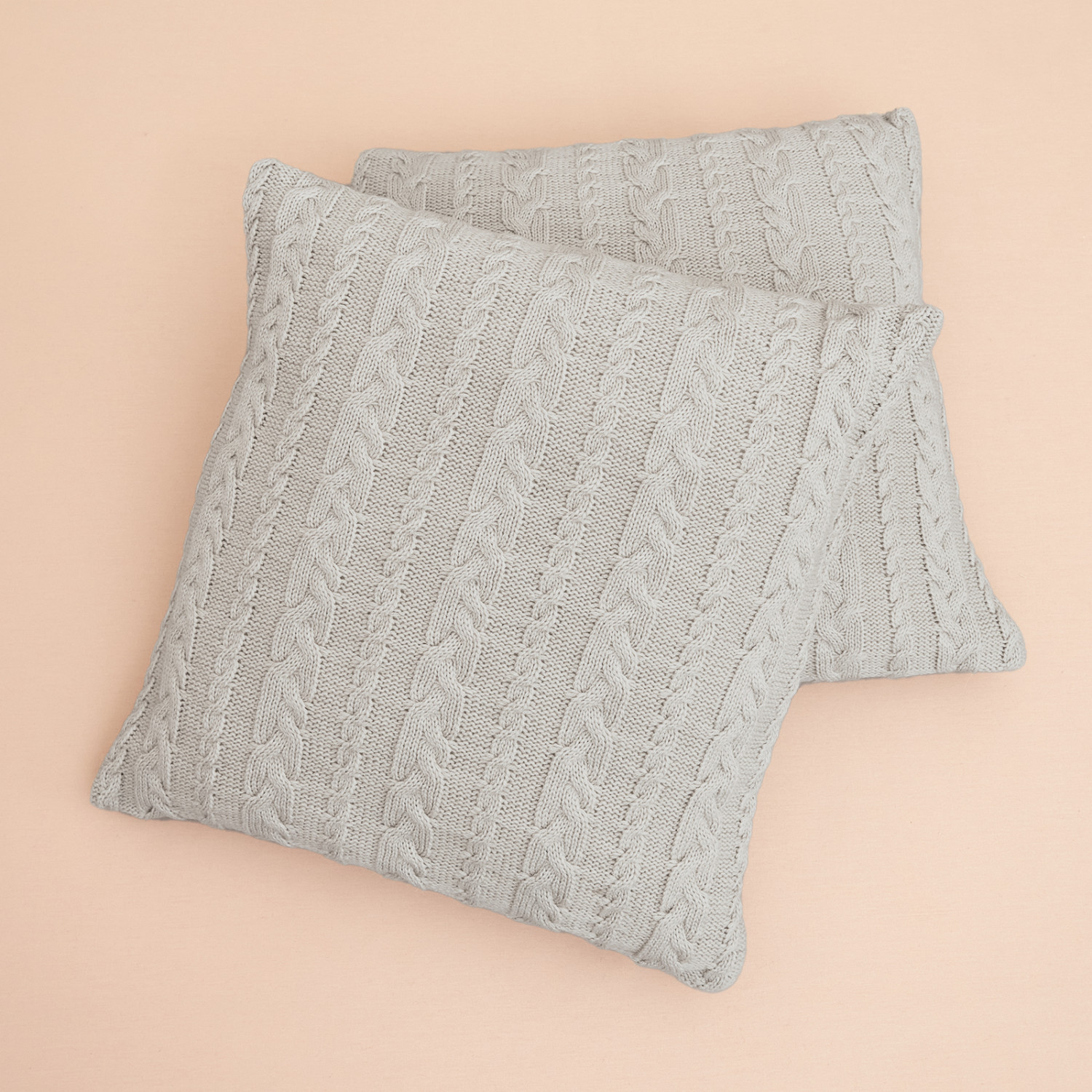 Подушка декоративная Novallas, серая - фото № 3