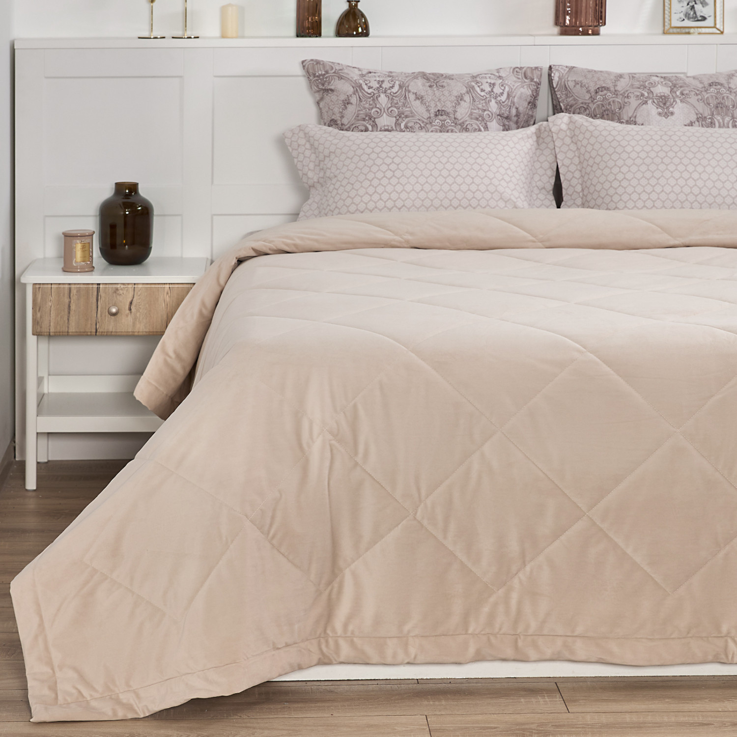 Покрывало Vellut, айвори - фото № 2