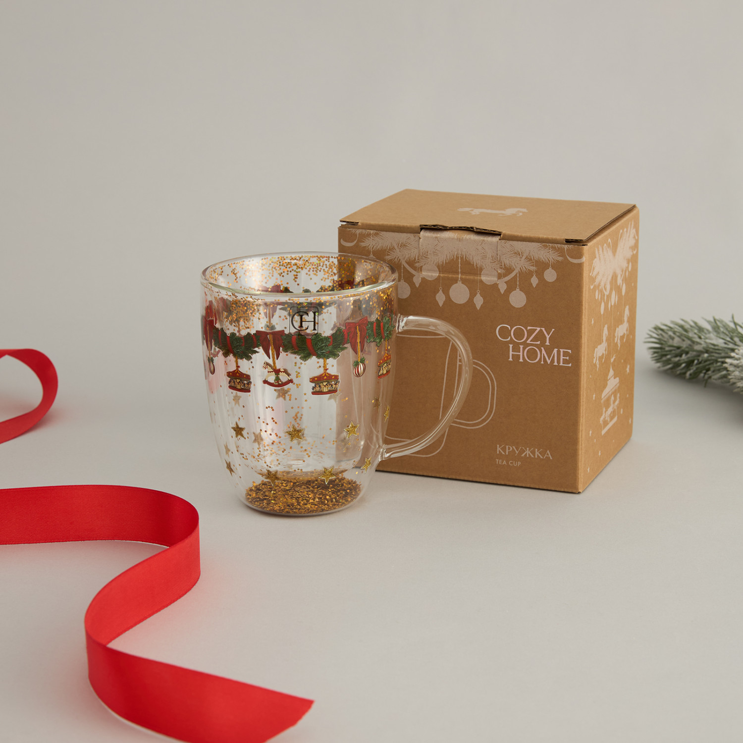 Кружка Christmas tale - фото № 8