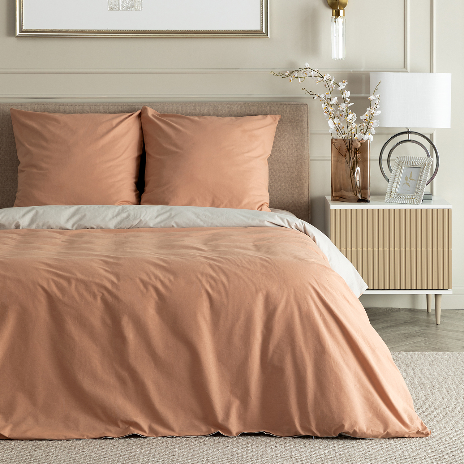 Постельное белье Tuscany beige & Greige - фото № 11