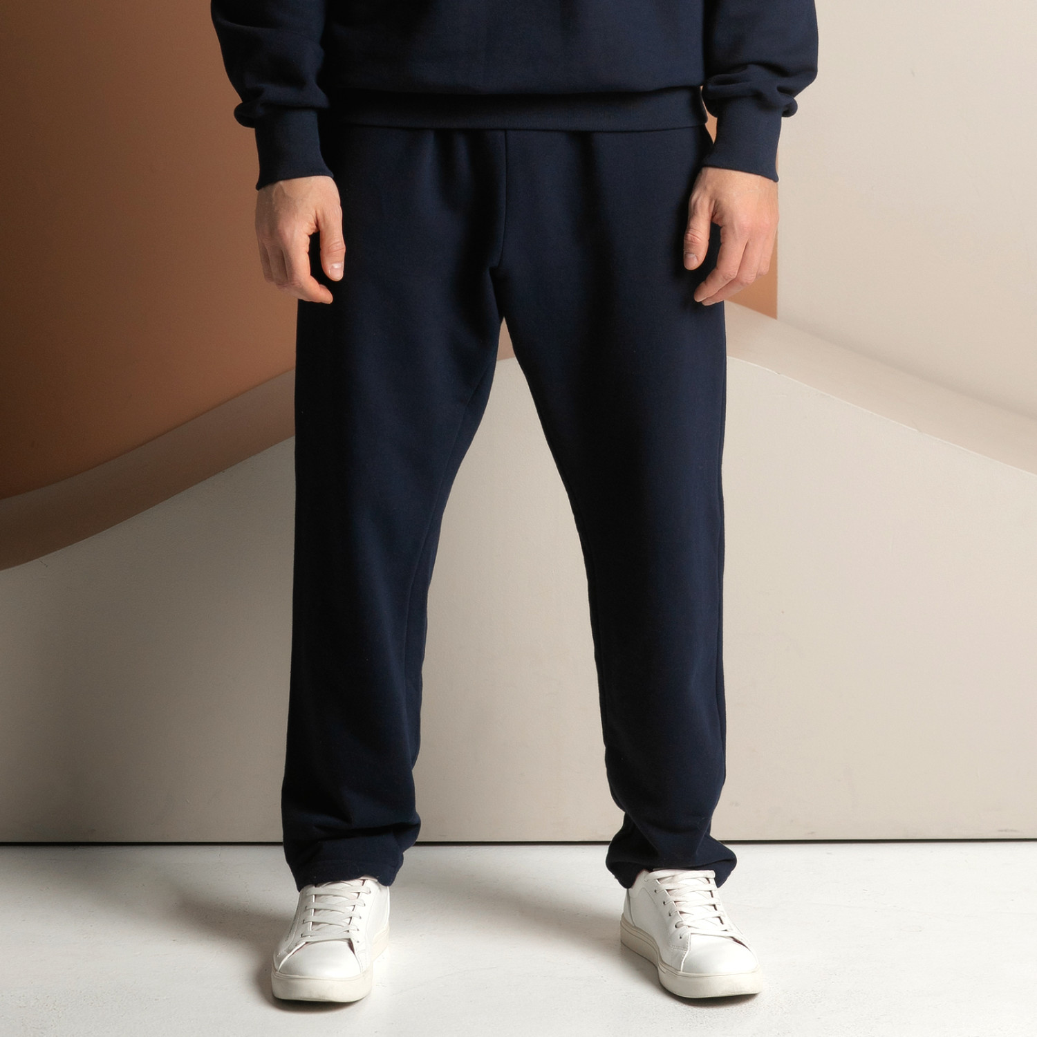 Брюки Массимо мужской/Massimo men, синие прямые