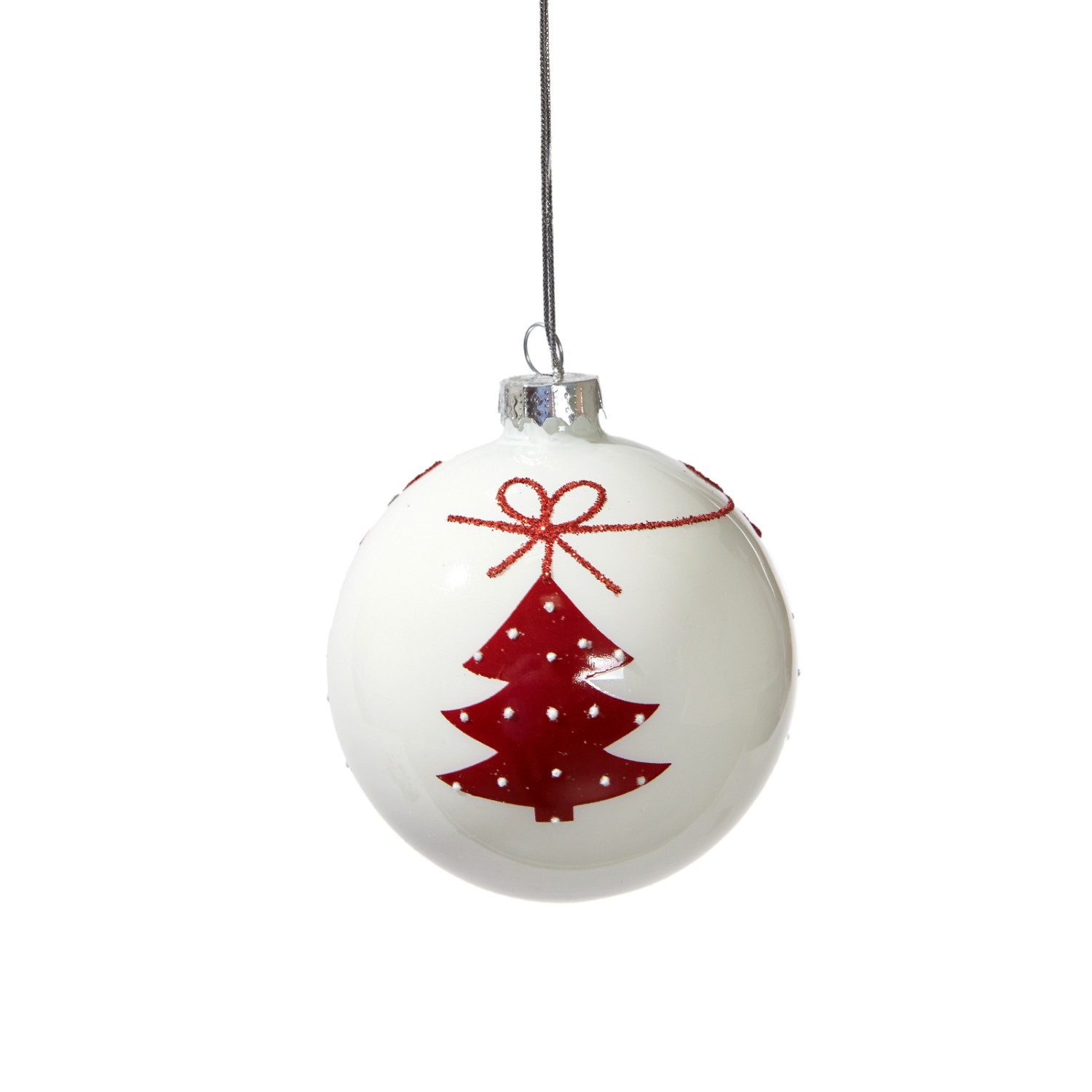 Ёлочное украшение Red and white