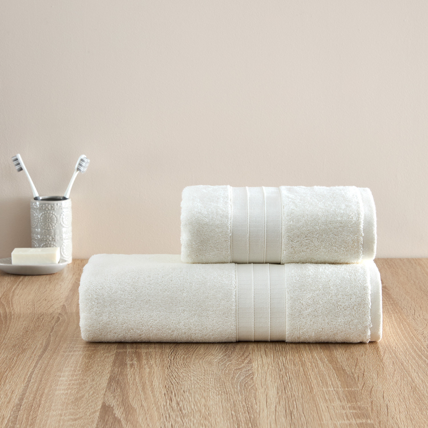 Полотенце махровое Nastro, экрю - фото № 6