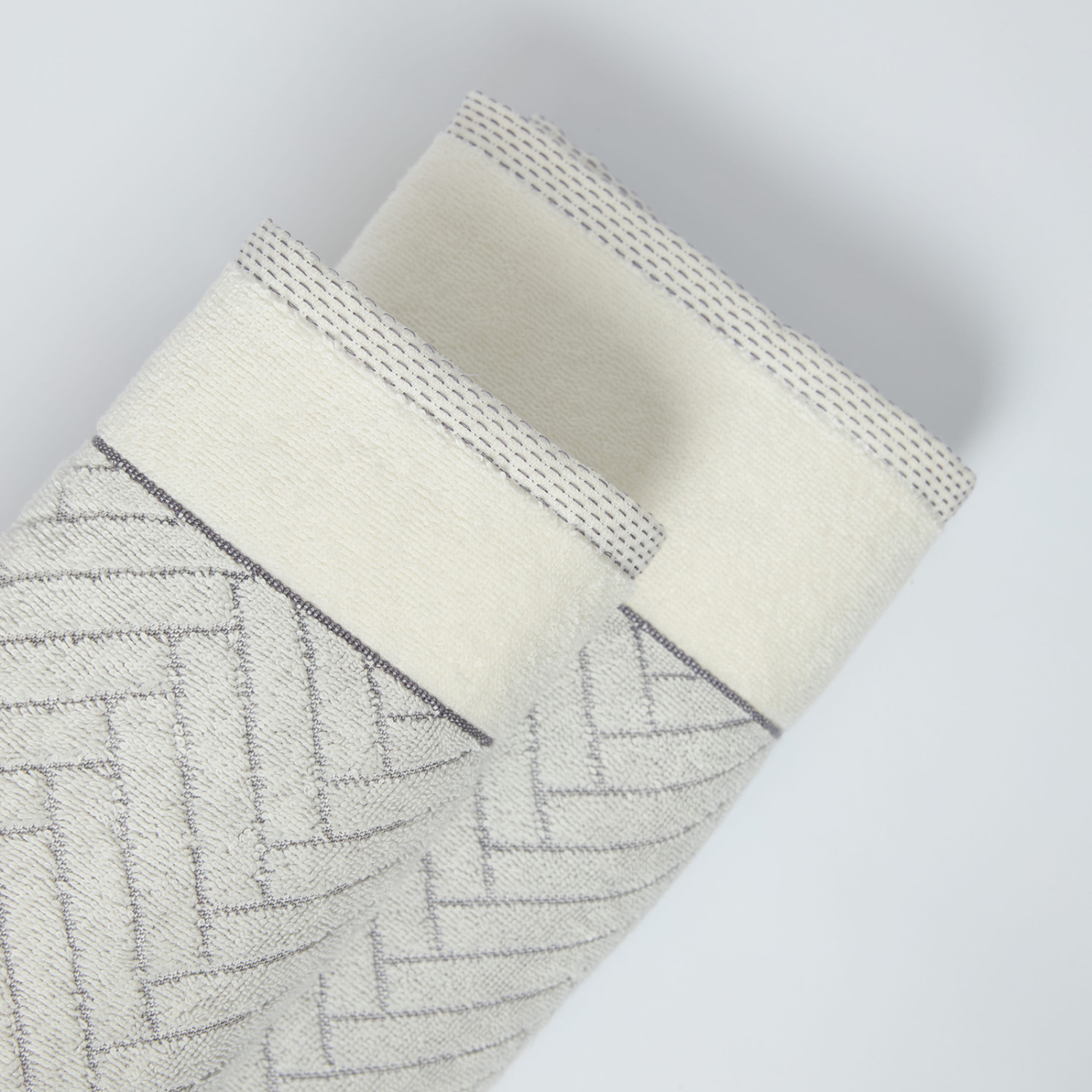 Полотенце махровое Домик/Casetta, серое - фото № 8