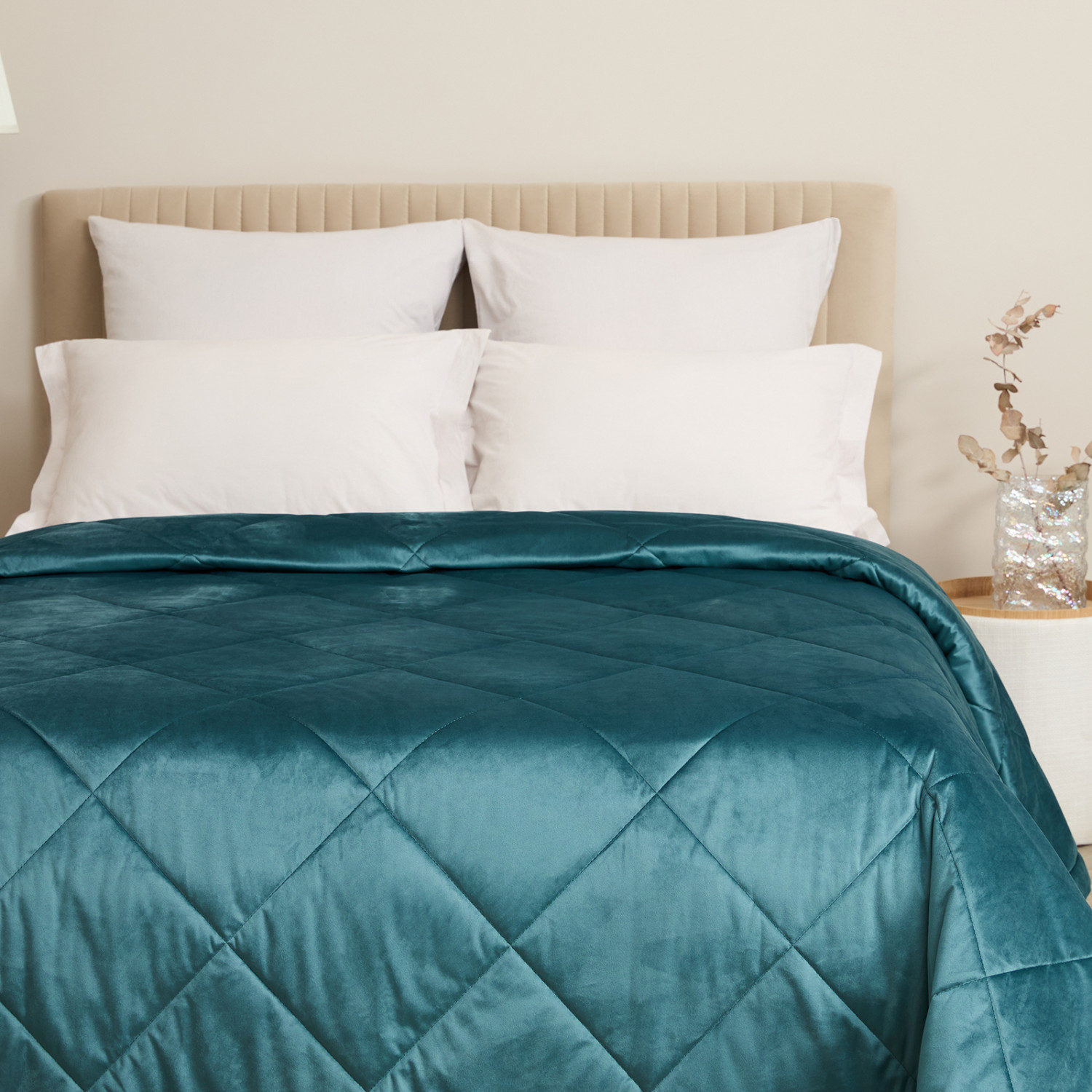 Покрывало Donata, бирюза - фото № 3