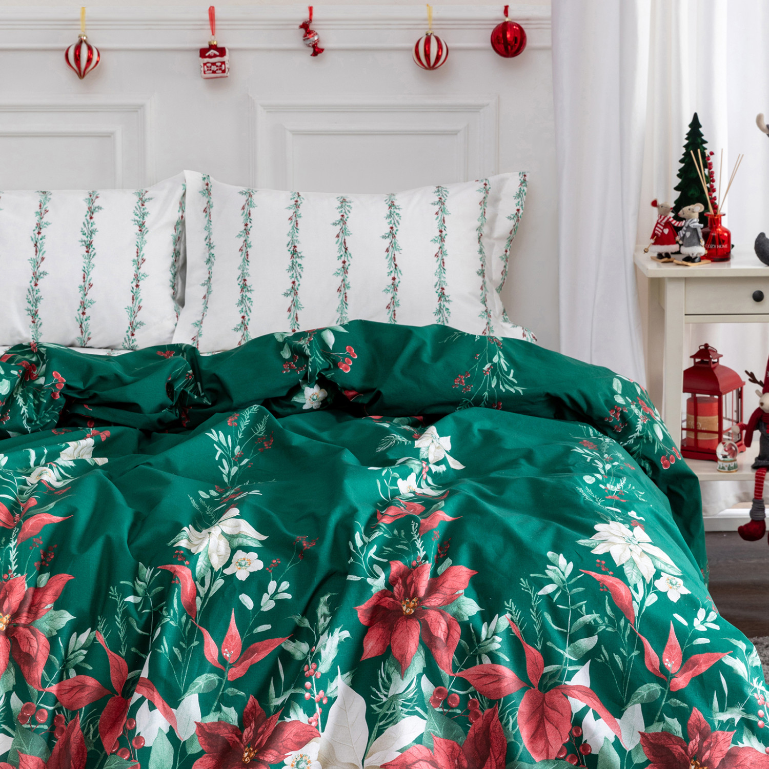 Постельное белье Christmas Flower - фото № 9