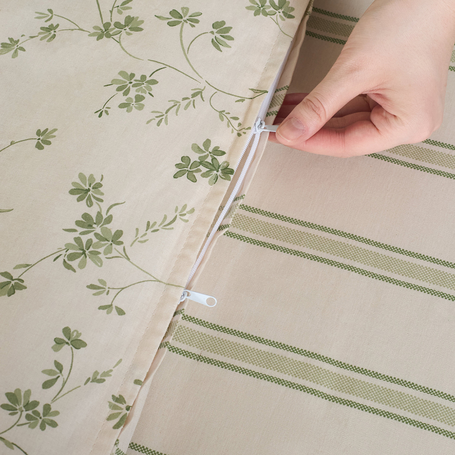 Постельное белье Зеленый танец - фото № 5