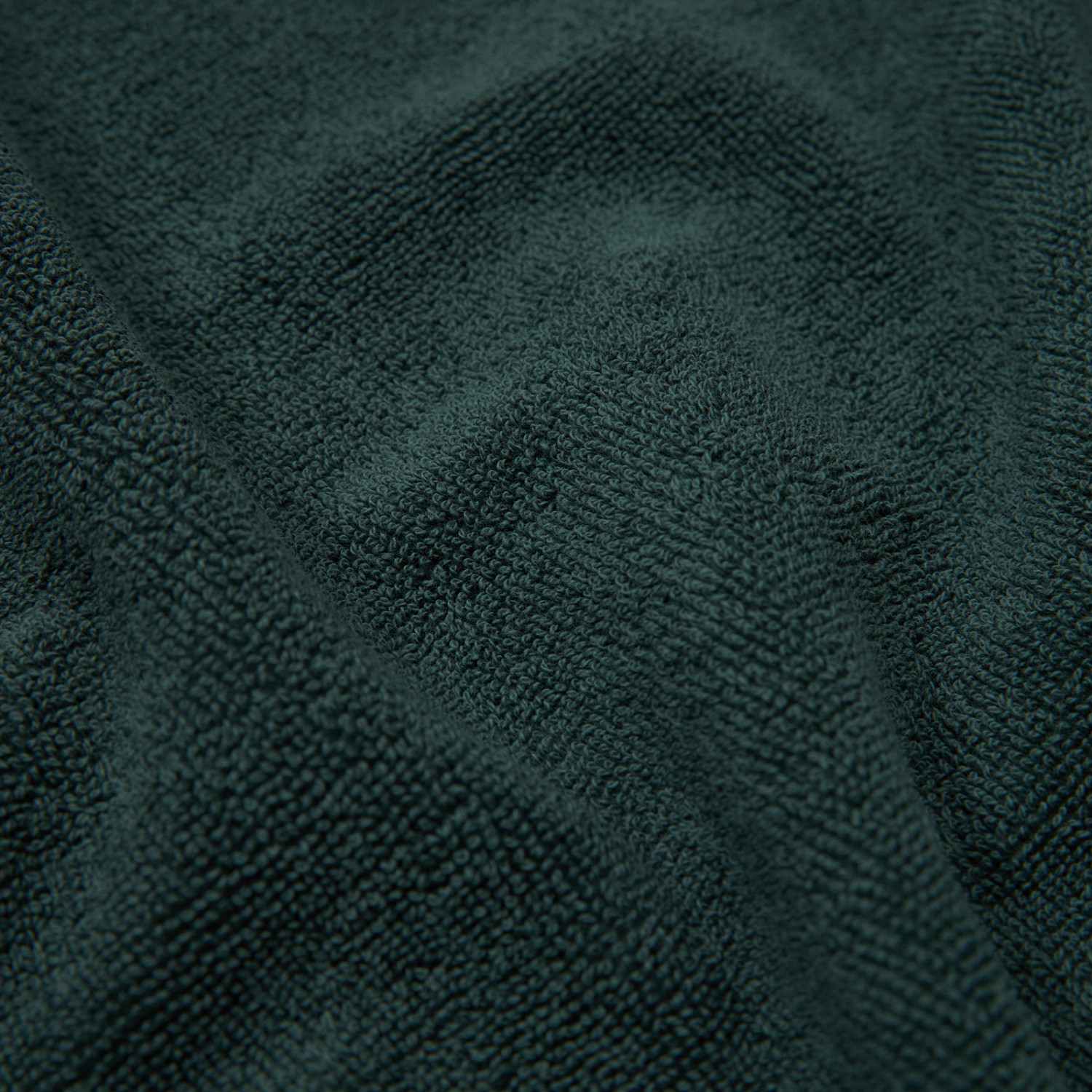 Полотенце махровое Asterio, зеленое - фото № 5