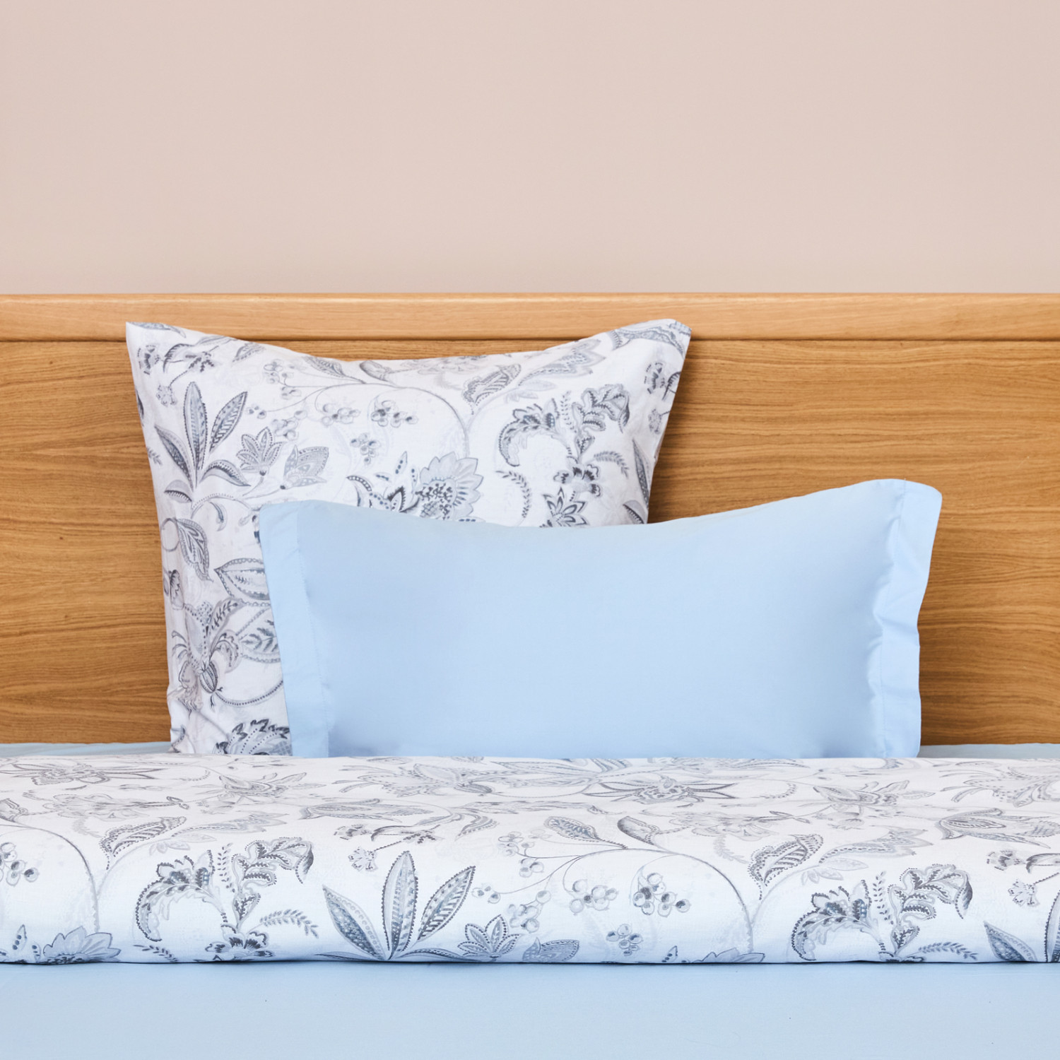 Постельное белье Azzurro, голубое - фото № 9