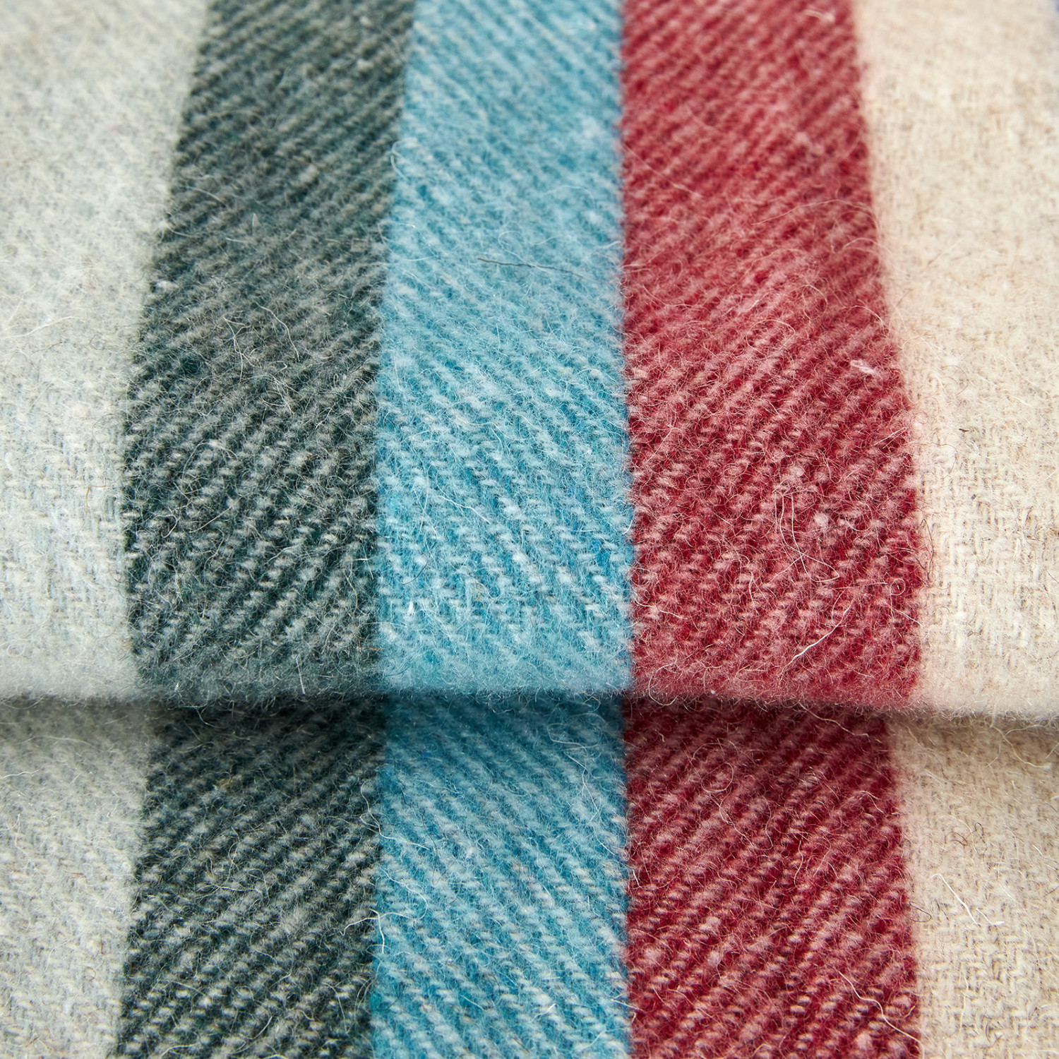 Плед Lana caliente, полосатый - фото № 4