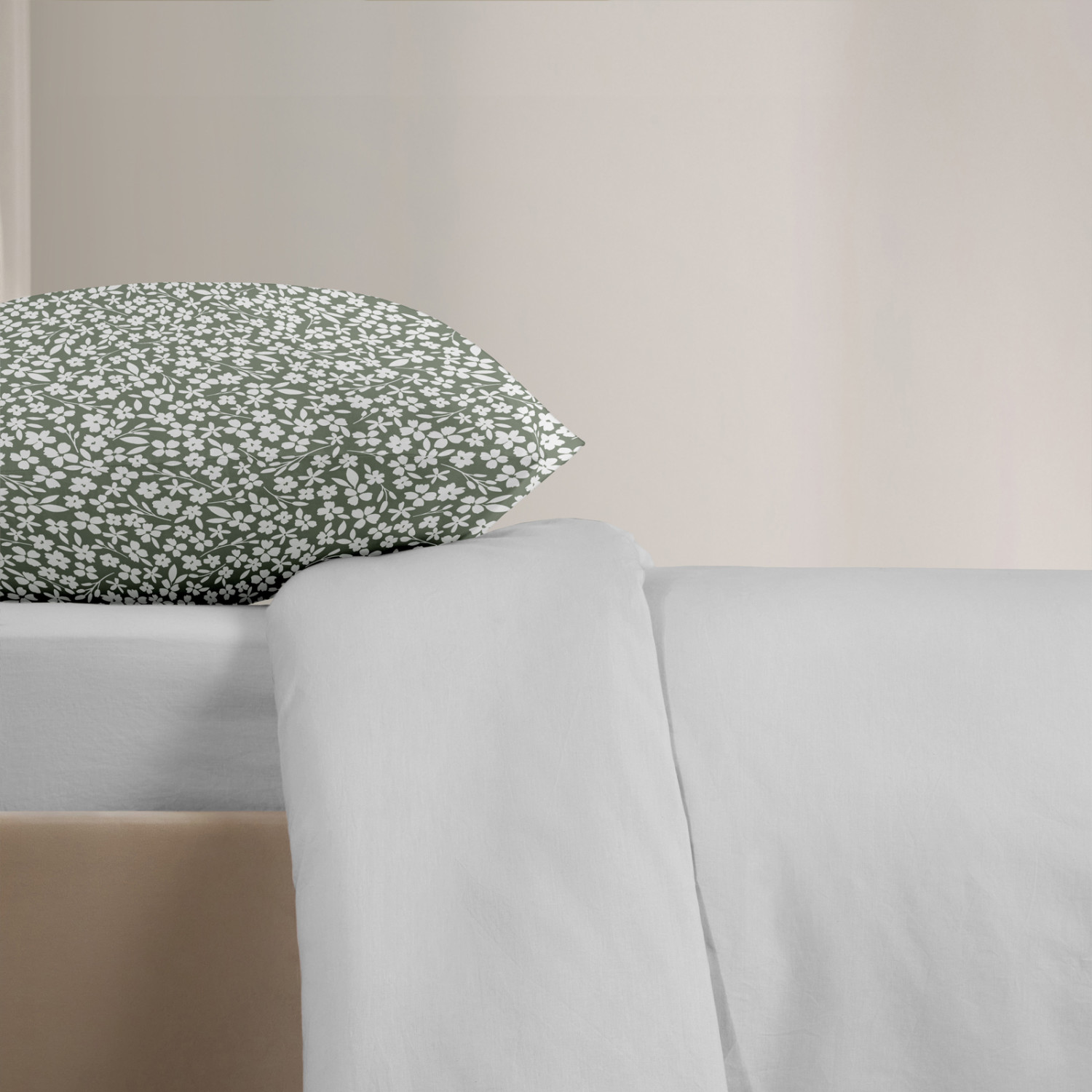 Комплект наволочек Нефрит (цветы) - фото № 2