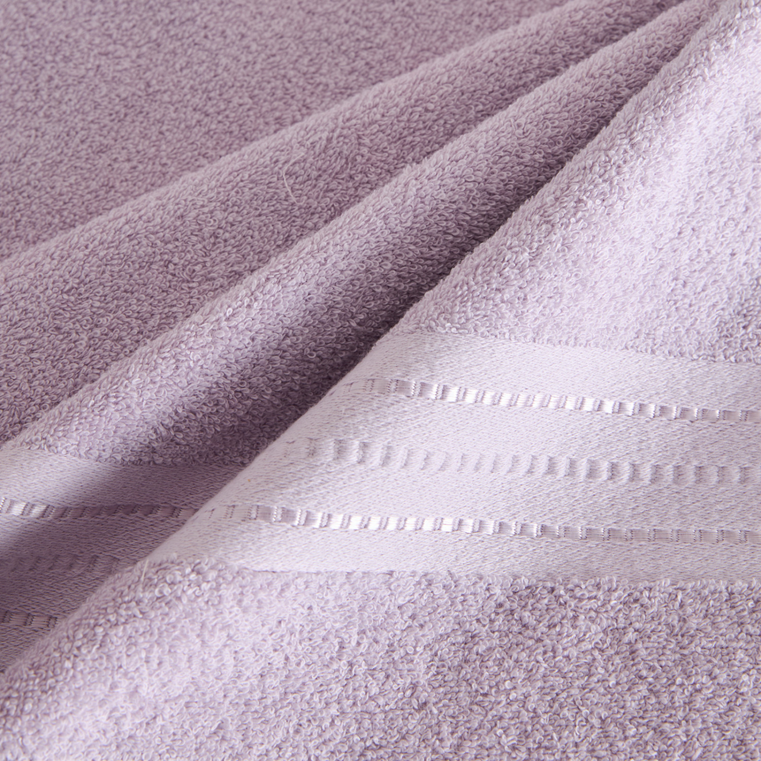 Полотенце махровое Basena, фиалка - фото № 7
