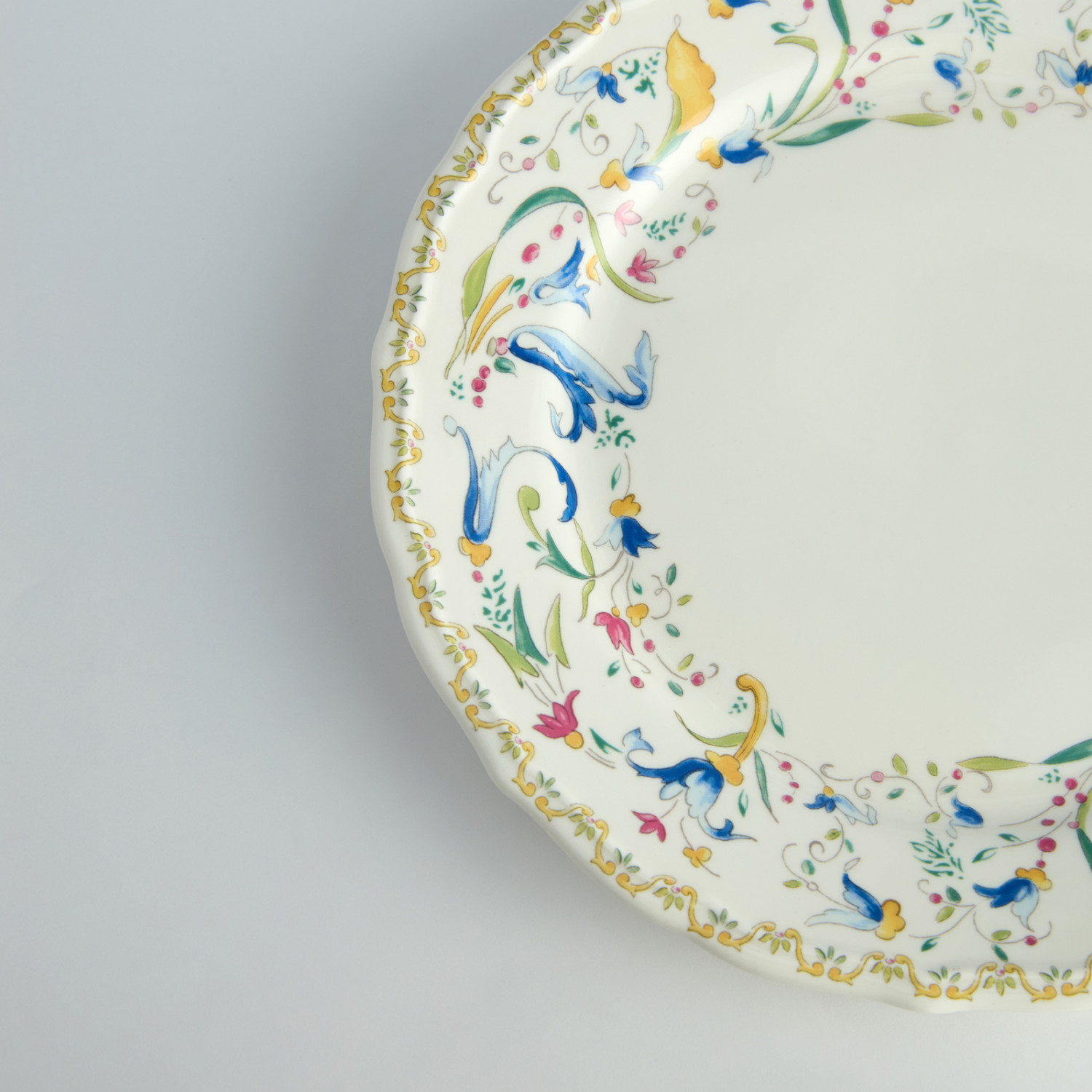 Тарелка Зайчата в кружевах/ Merletto e Coniglietti - фото № 3