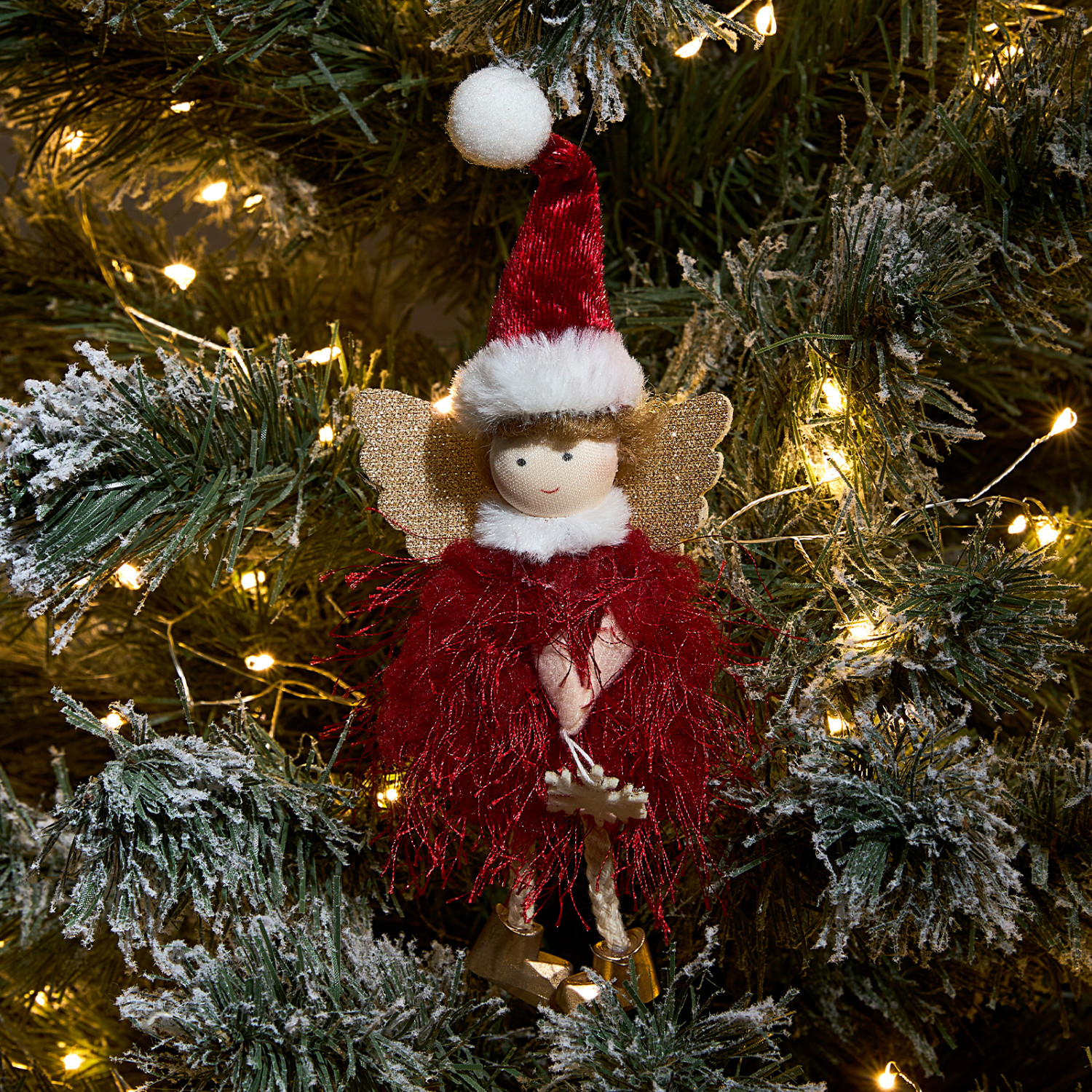 Елочная игрушка Алесса/Alessa - фото № 2