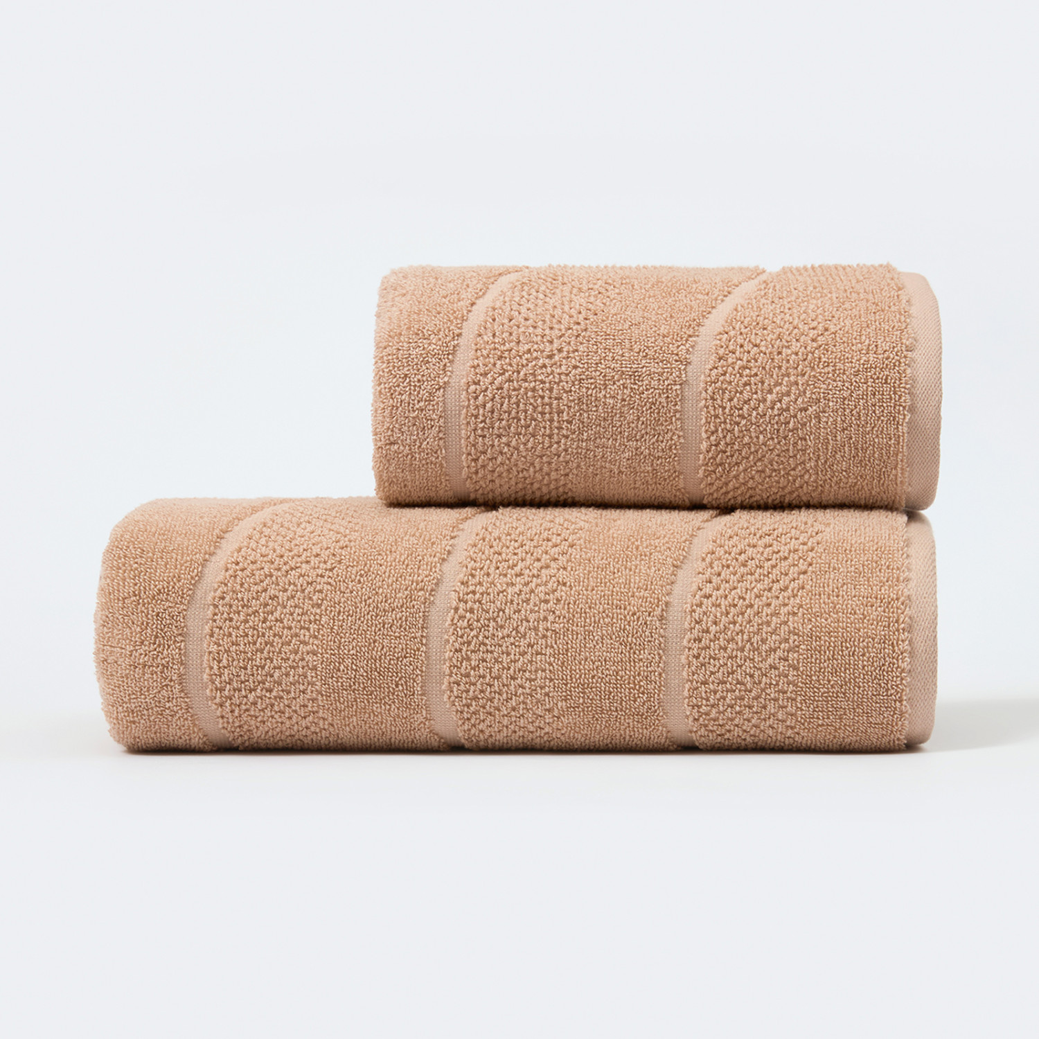 Полотенце махровое Волна/Ondulato, капучино - фото № 6