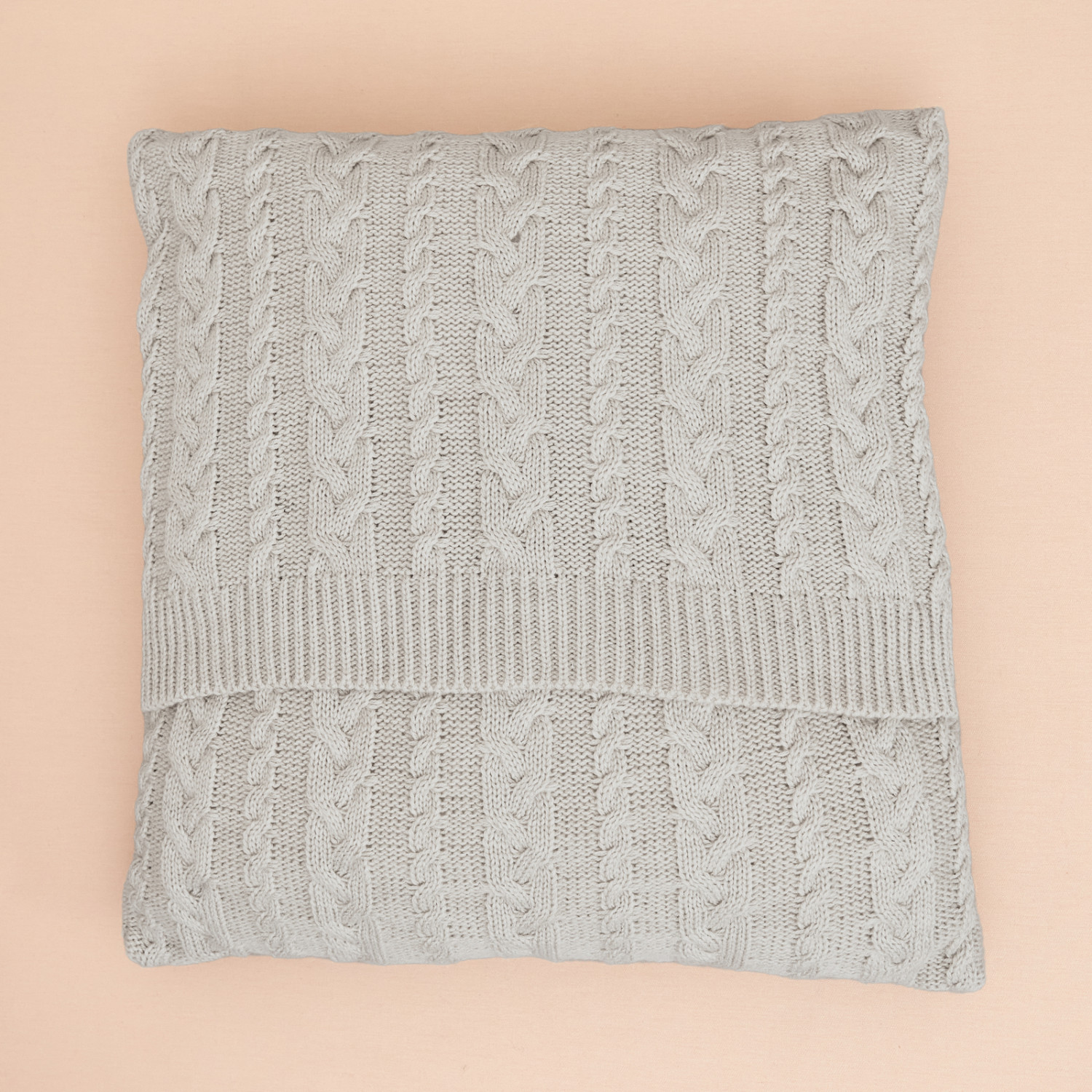 Подушка декоративная Novallas, серая - фото № 2