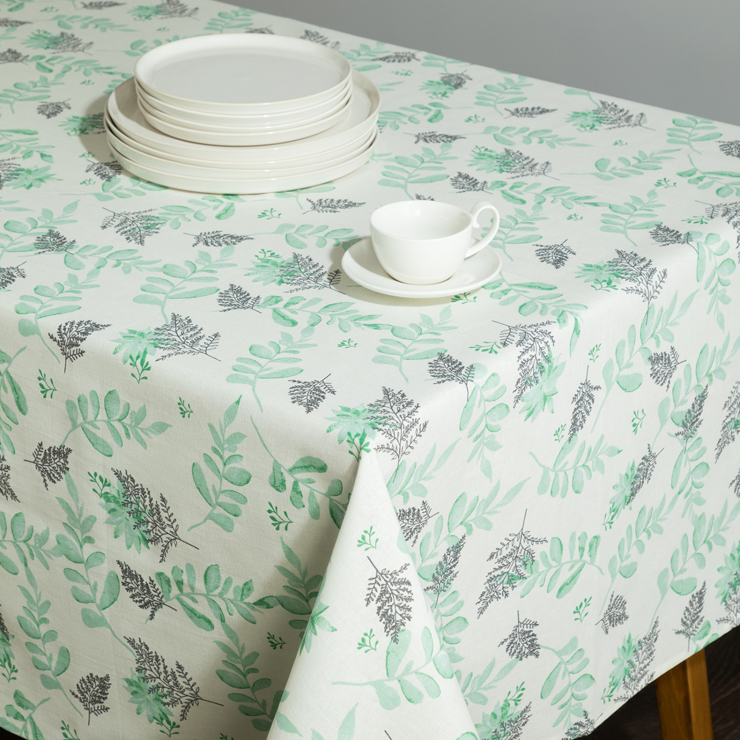 Скатерть Эвкалипт - фото № 2