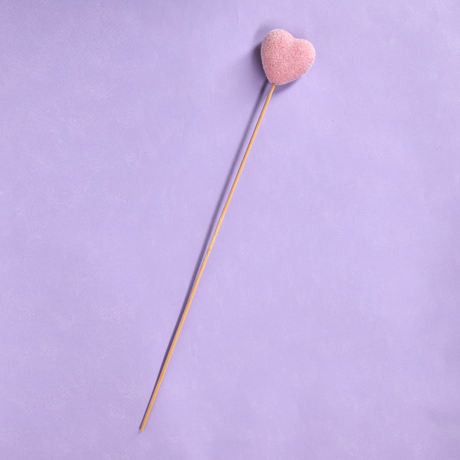 Декоративное украшение Сердце/Heart, розовое - фото № 2