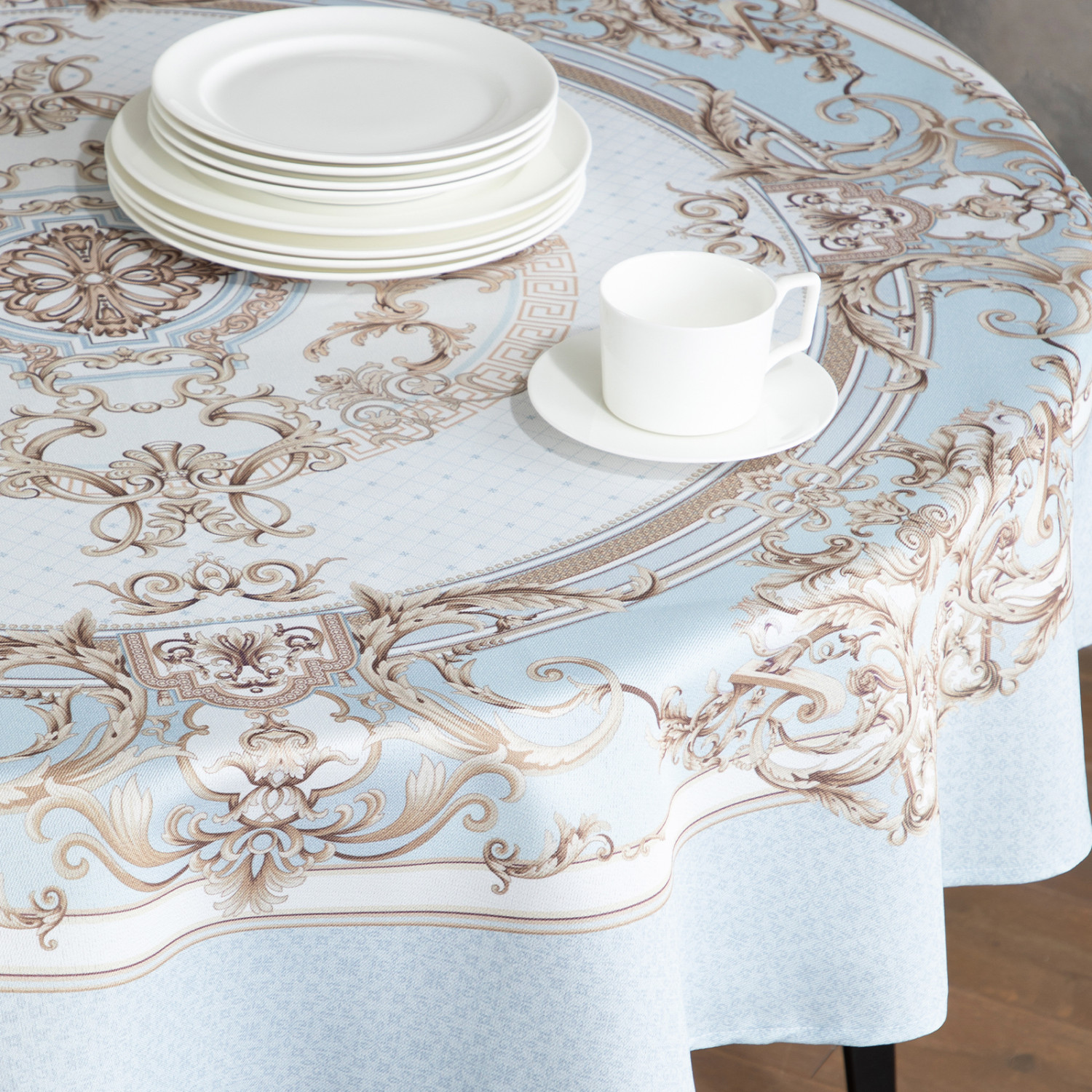 Скатерть Ermete круглая - фото № 2