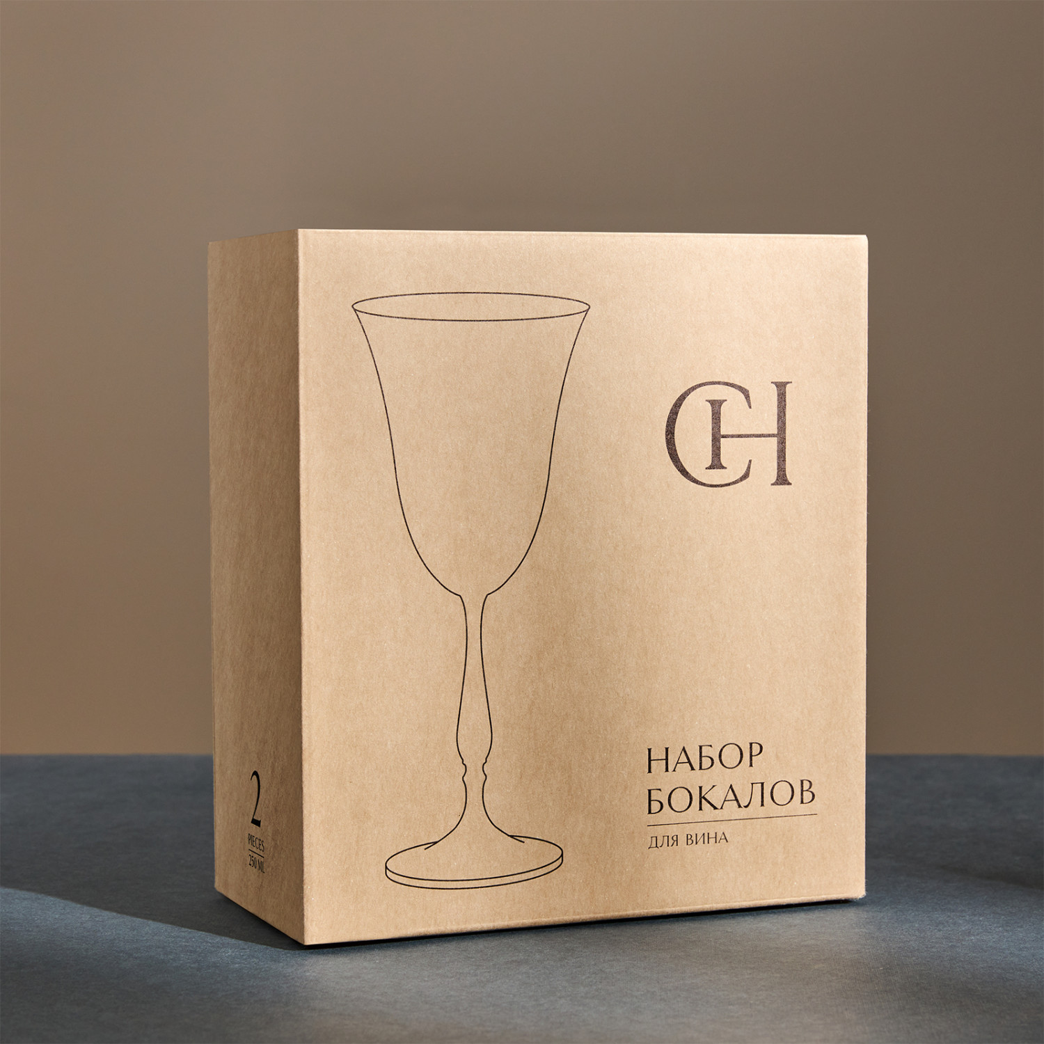 Набор бокалов Оптик/Optic, 250 мл - фото № 3