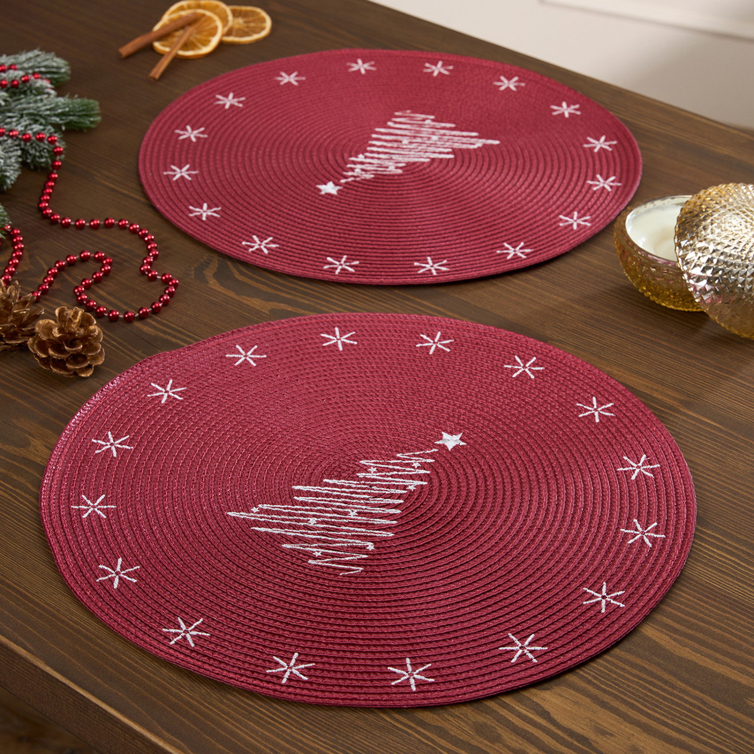 Набор плейсматов Snowflake