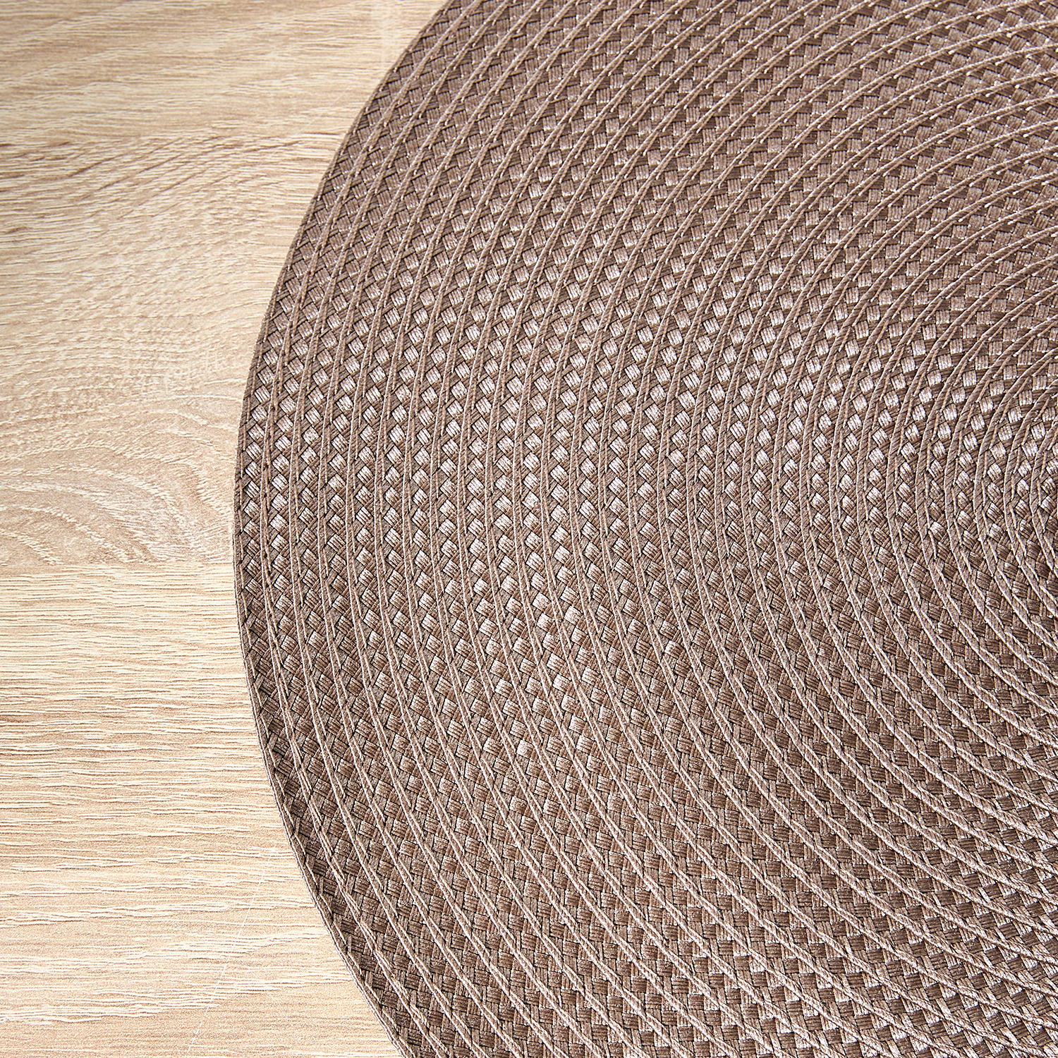 Набор плейсматов Лучера/Lucera, коричневый - фото № 3