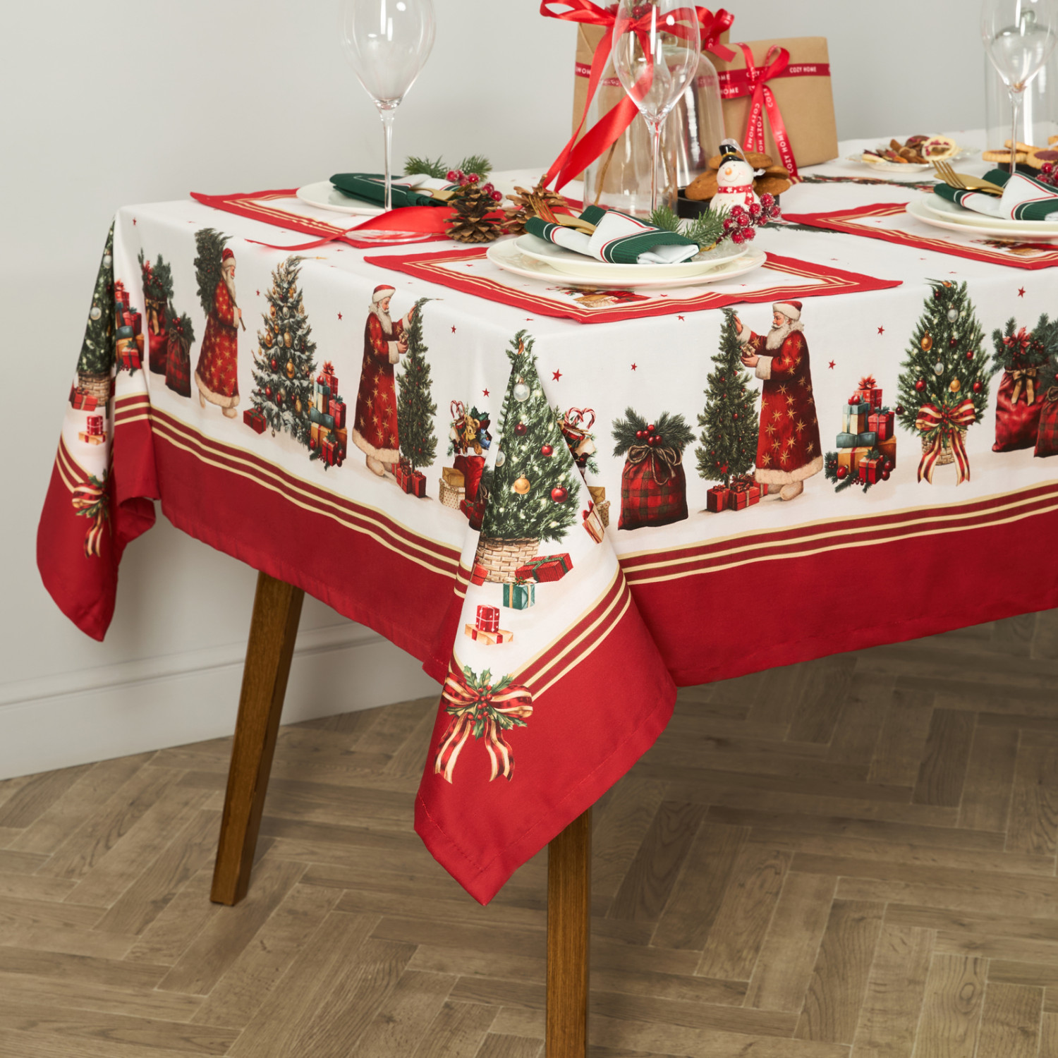 Скатерть Елка/Christmas tree IV - фото № 3