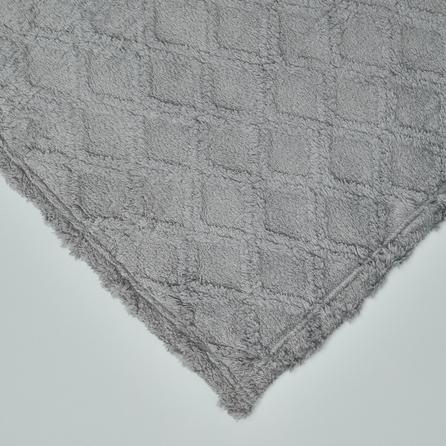 Плед Cesare, серый - фото № 5