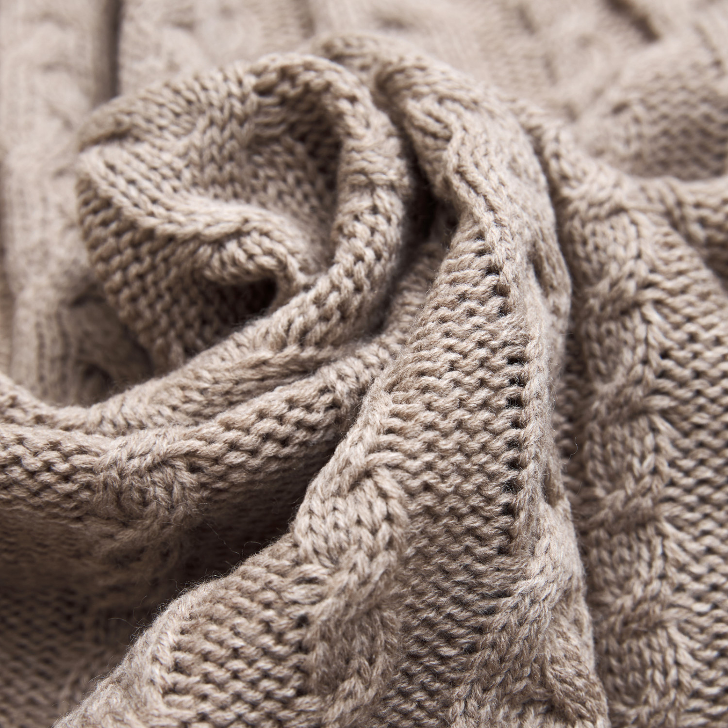 Плед Новаллас/Novallas, кофе - фото № 4