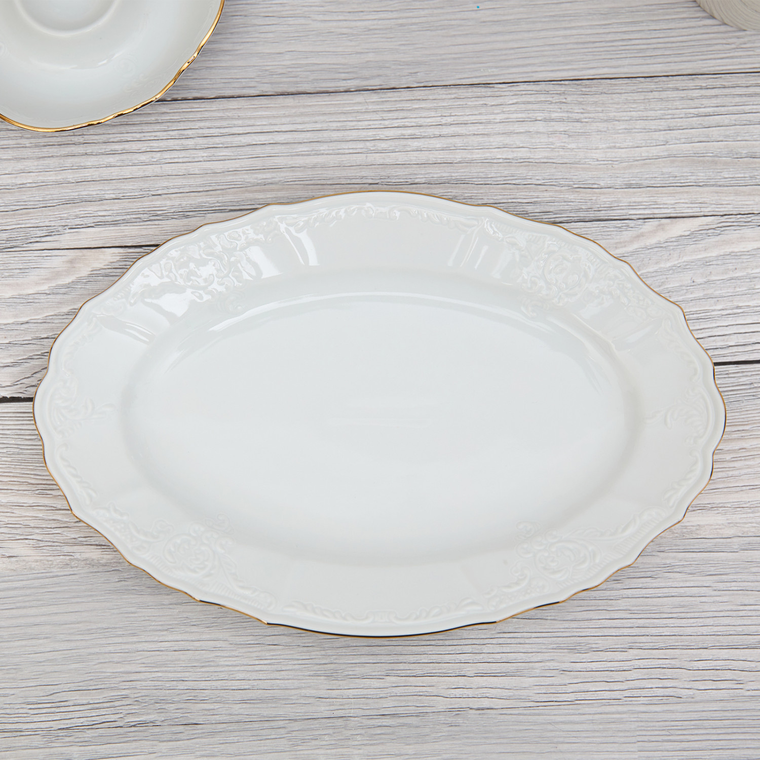 Блюдо Venice platinum - фото № 2