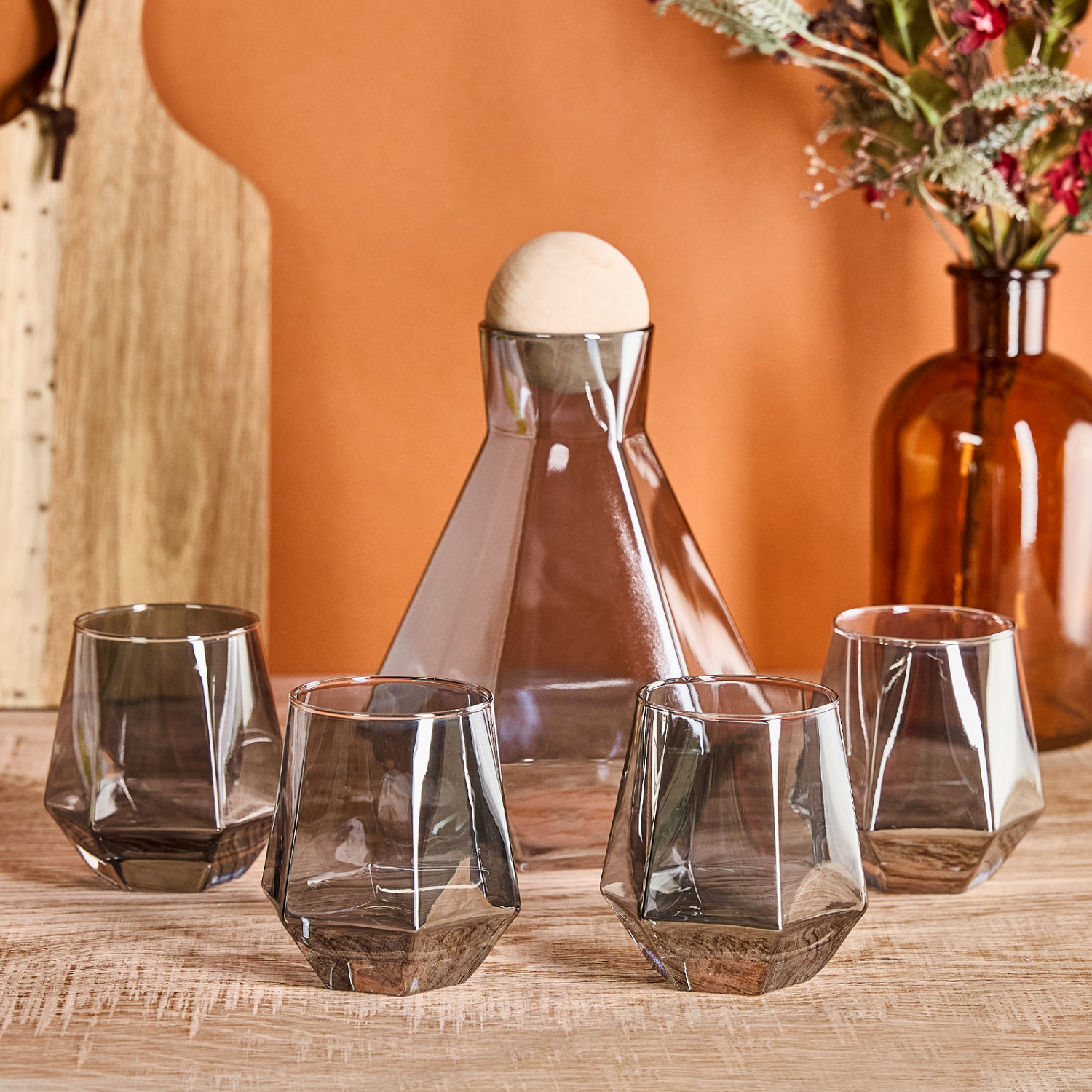 Набор для крепких напитков 5 предметов Madera