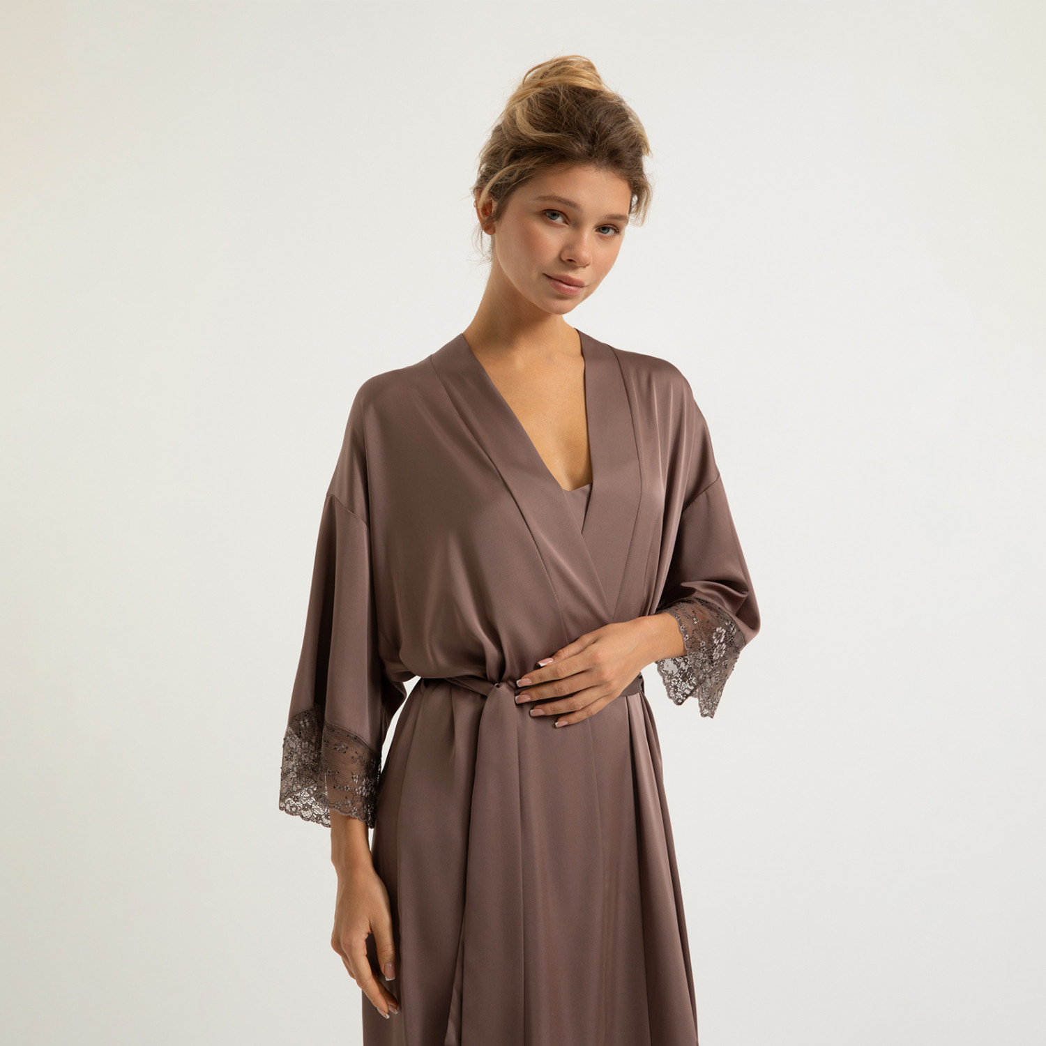 Халат Alisma, шоколад - фото № 9