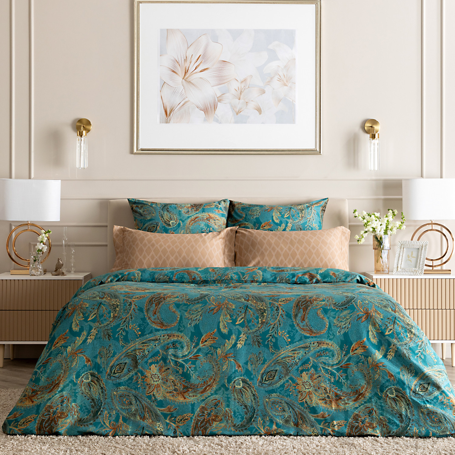 Постельное белье Kashmir (тубус) - фото № 2