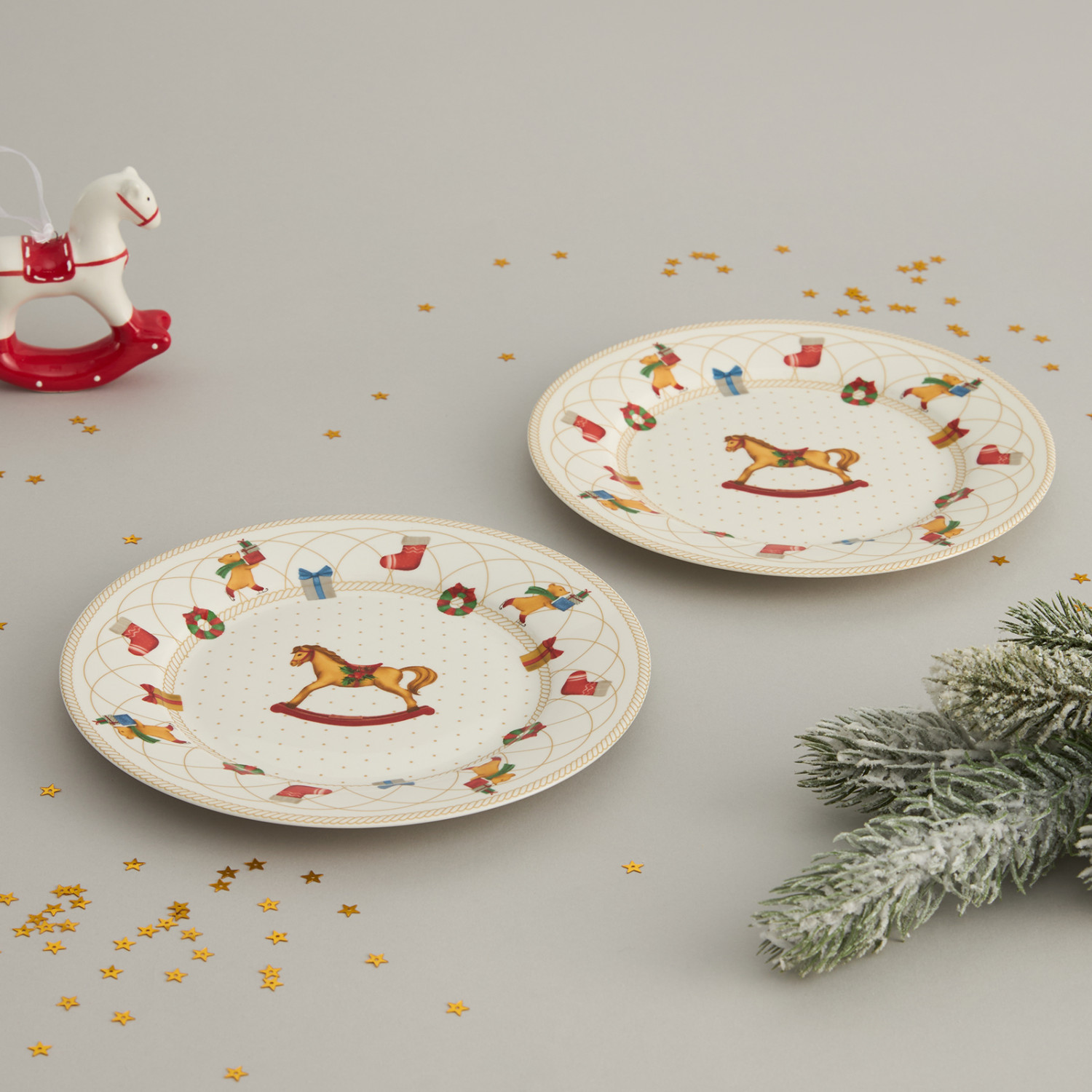 Набор тарелок Игрушки/Toys - фото № 4