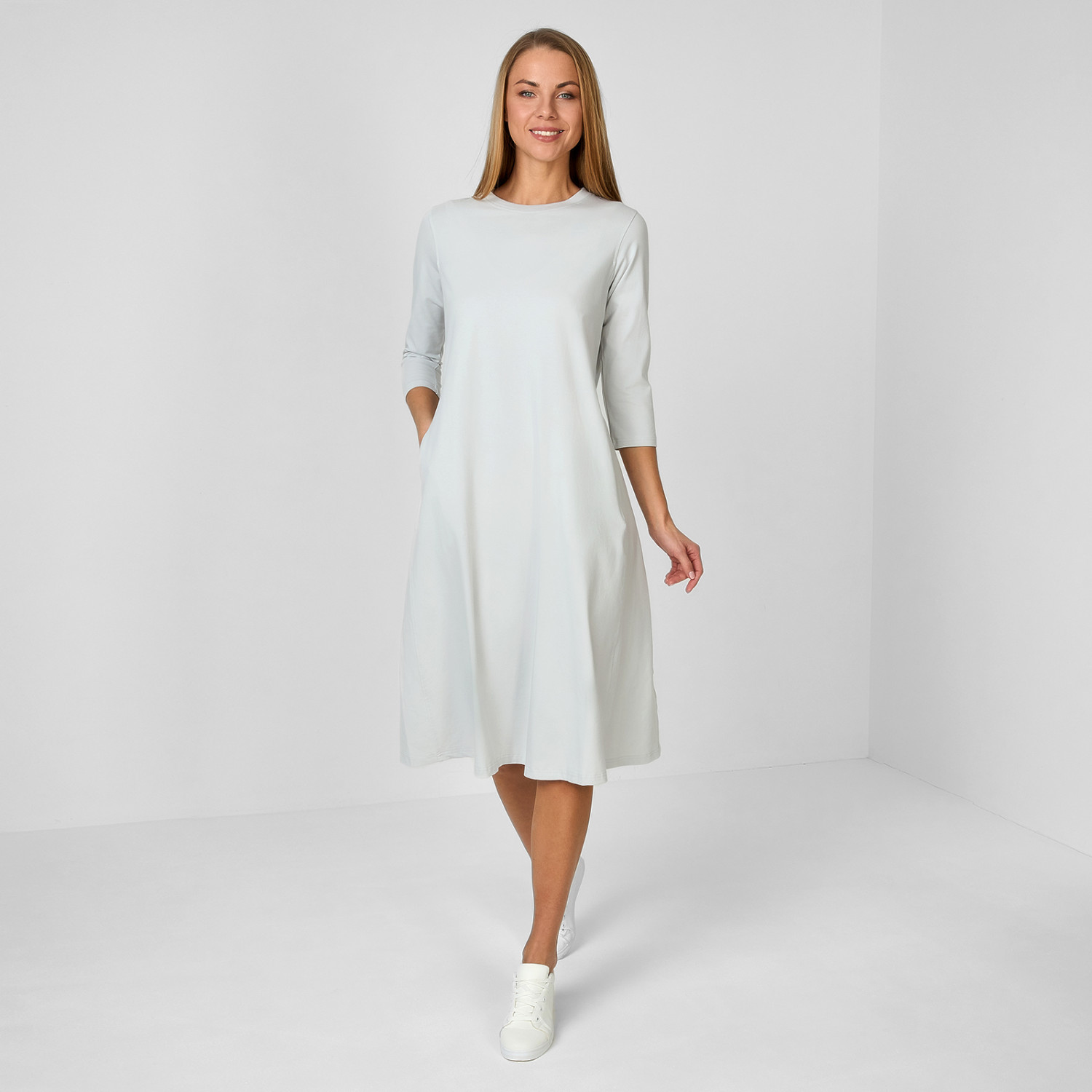 Платье Massimo, серое II - фото № 2